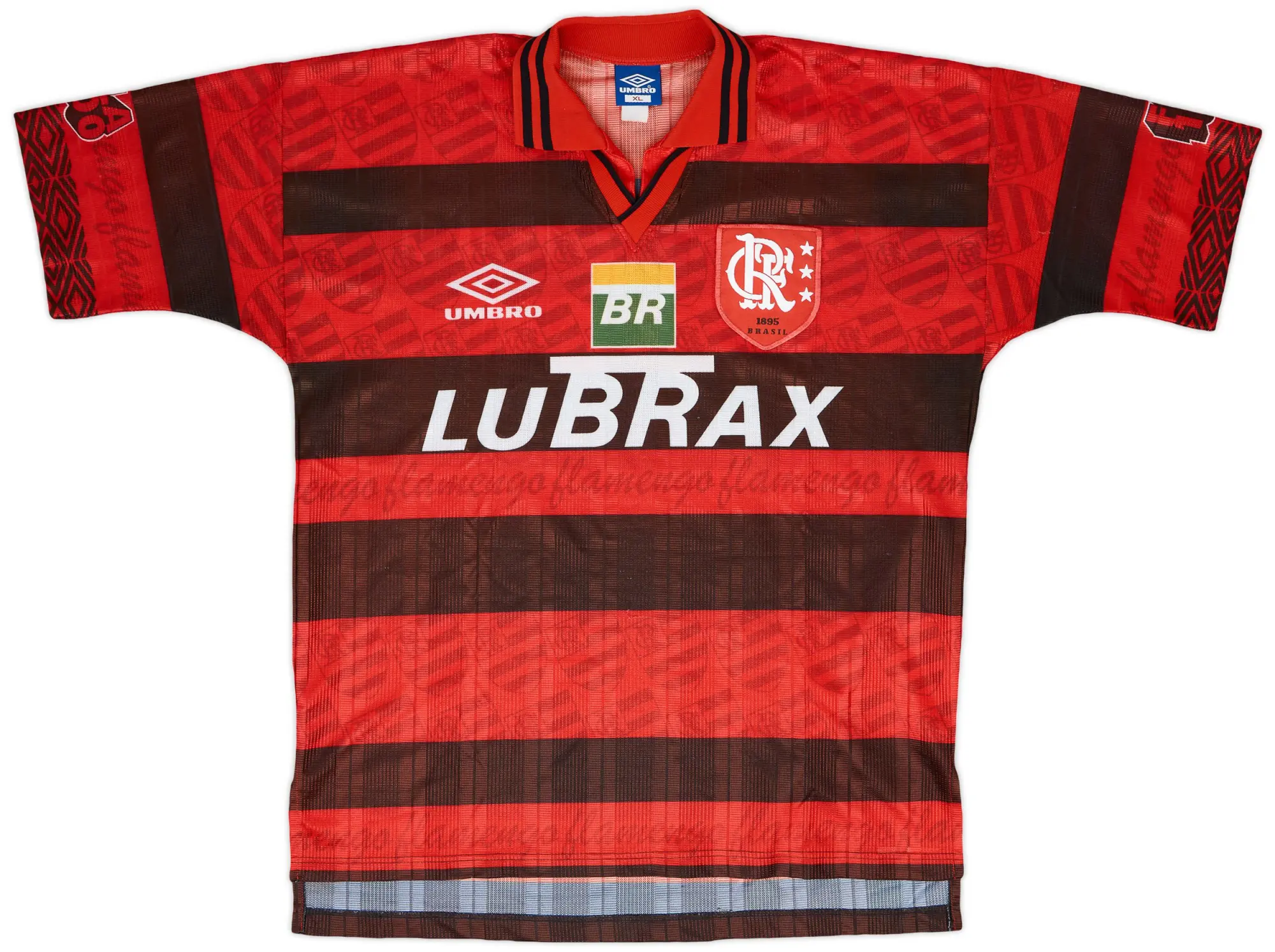 Umbro 1993-94 Flamengo Home Shirt - 8/10 - (XL)