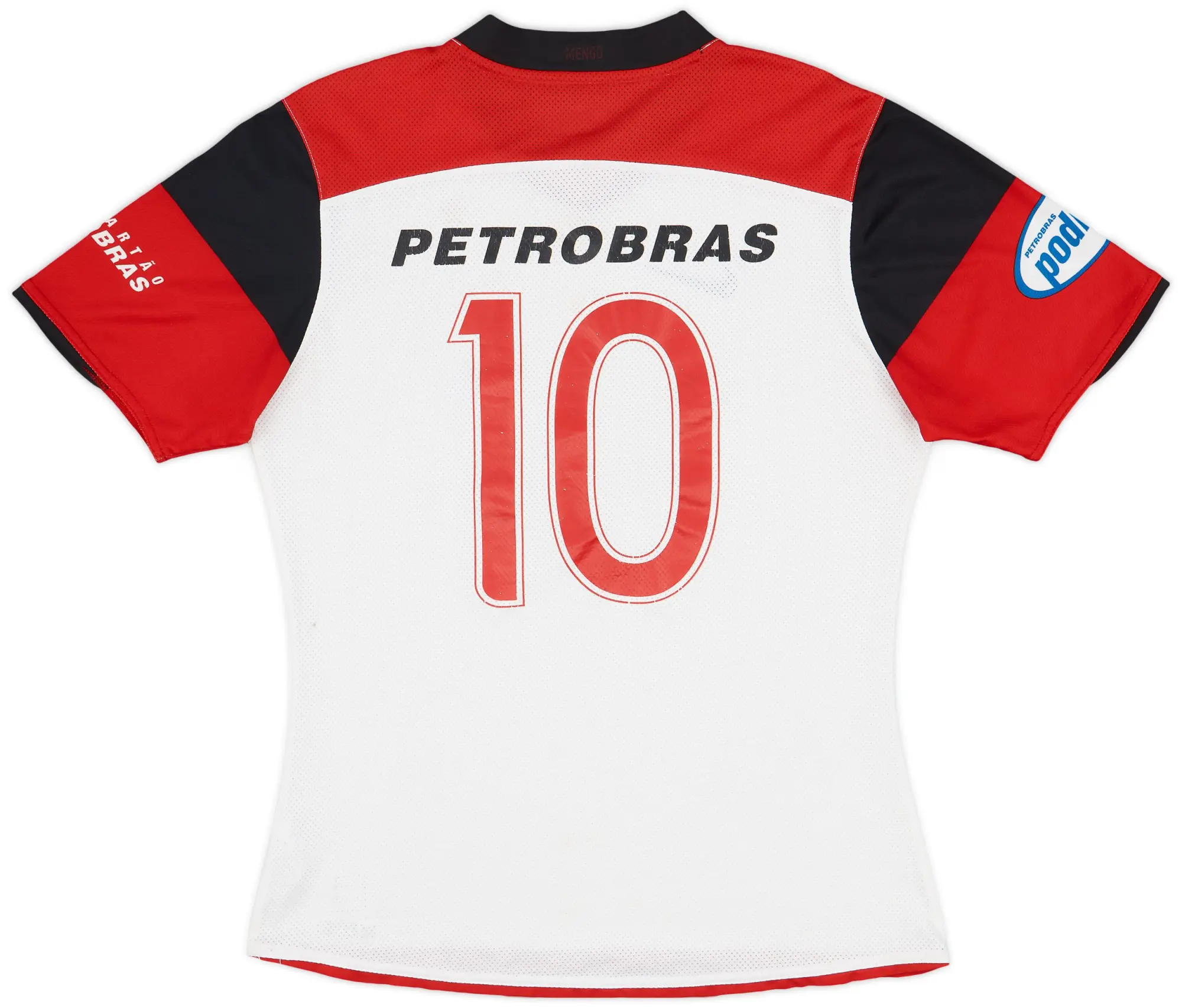 Nike 2008 Flamengo Away Shirt #10 - 6/10 - (L)