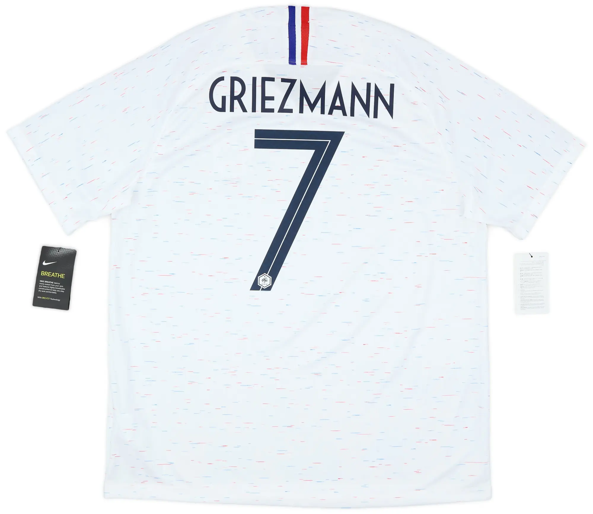 Nike 2018 France Away Shirt Griezmann #7 (XL)