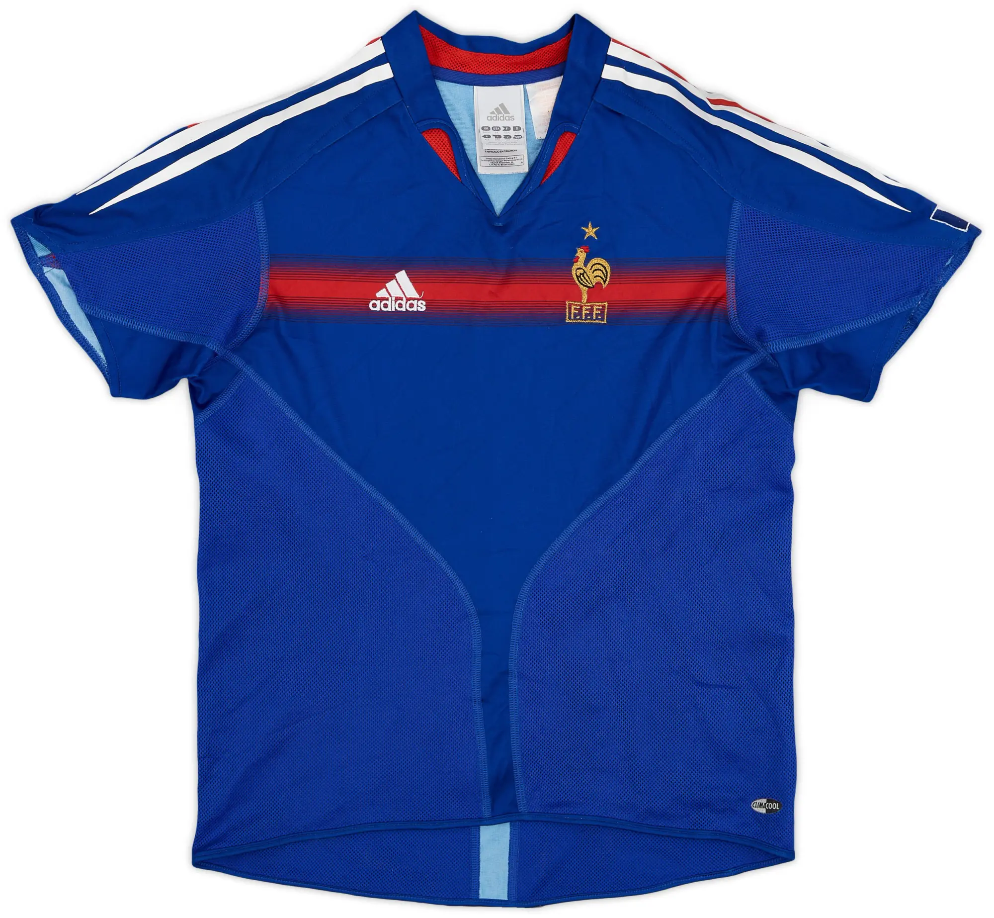 adidas 2004-06 France Home Shirt - 8/10 - (M.Boys)