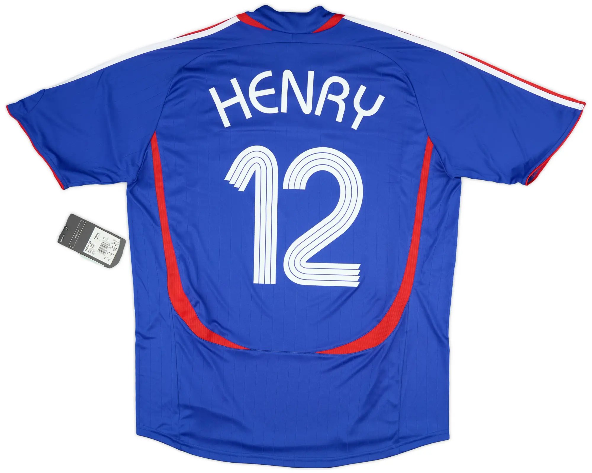 adidas 2006-07 France Home Shirt Henry #12 (XL)