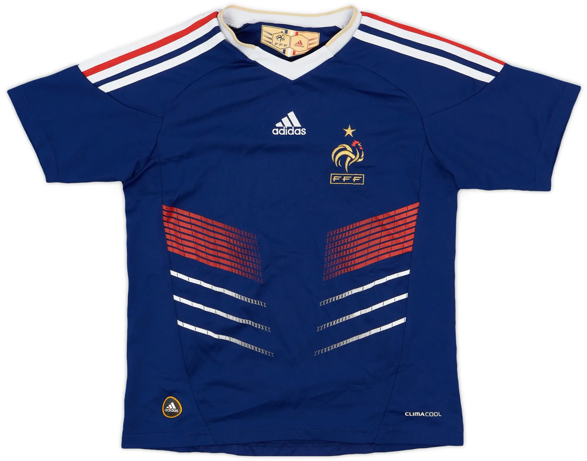 adidas 2009-10 France Home Shirt - 9/10 - (S.Boys)