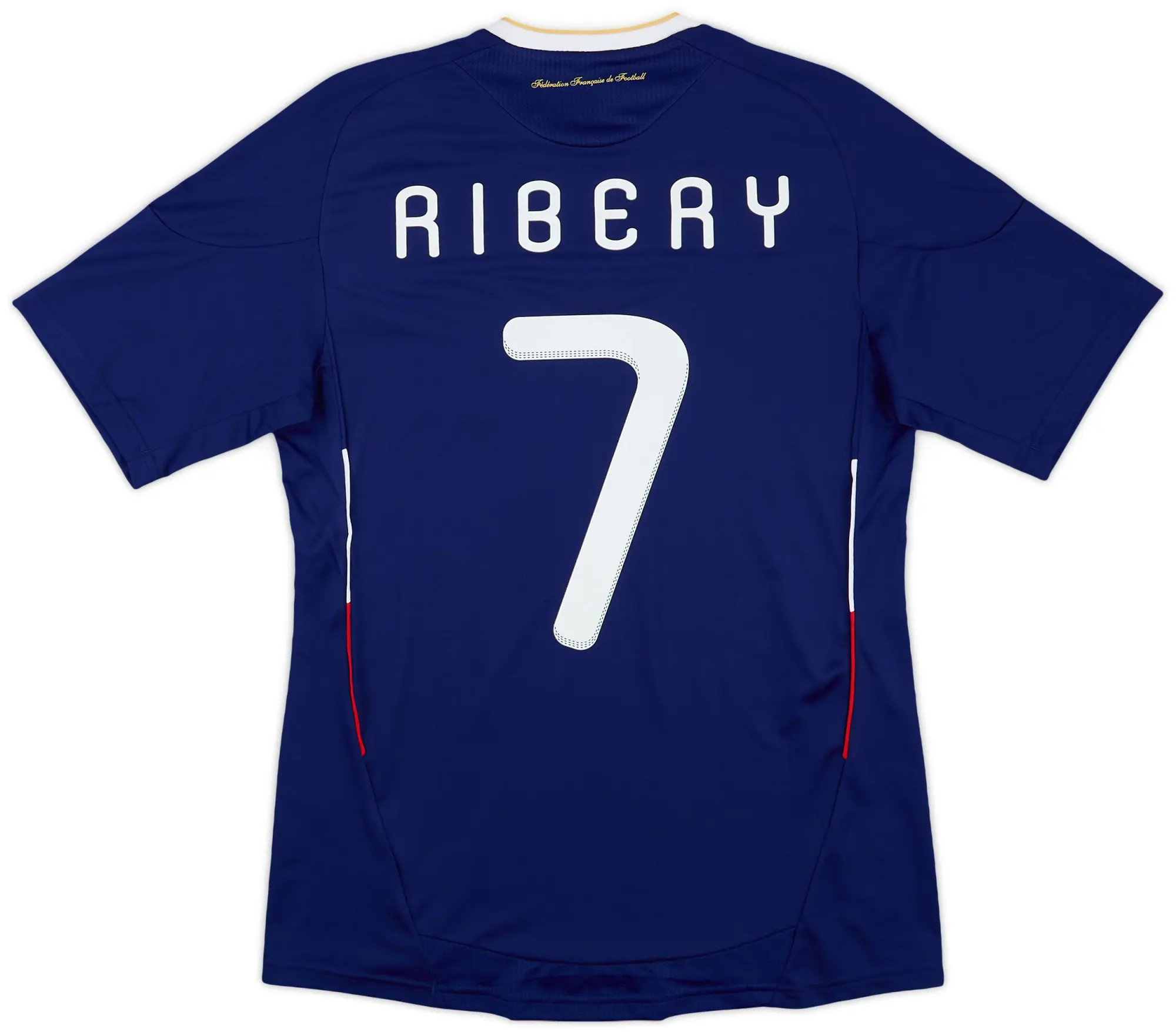 adidas 2009-10 France Home Shirt Ribery #7 - 10/10 - (S)