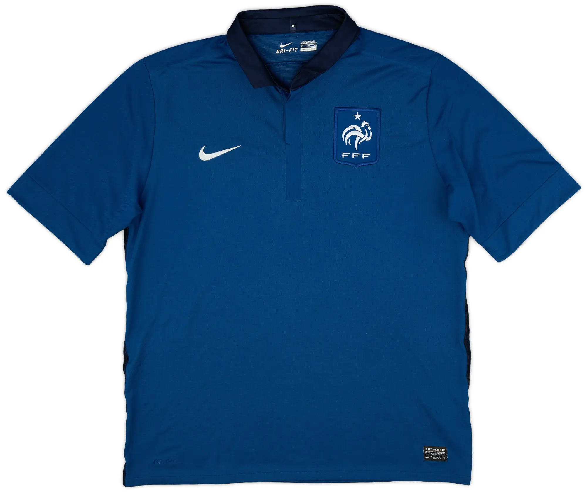 adidas 2011-12 France Home Shirt - 8/10 - (XL)