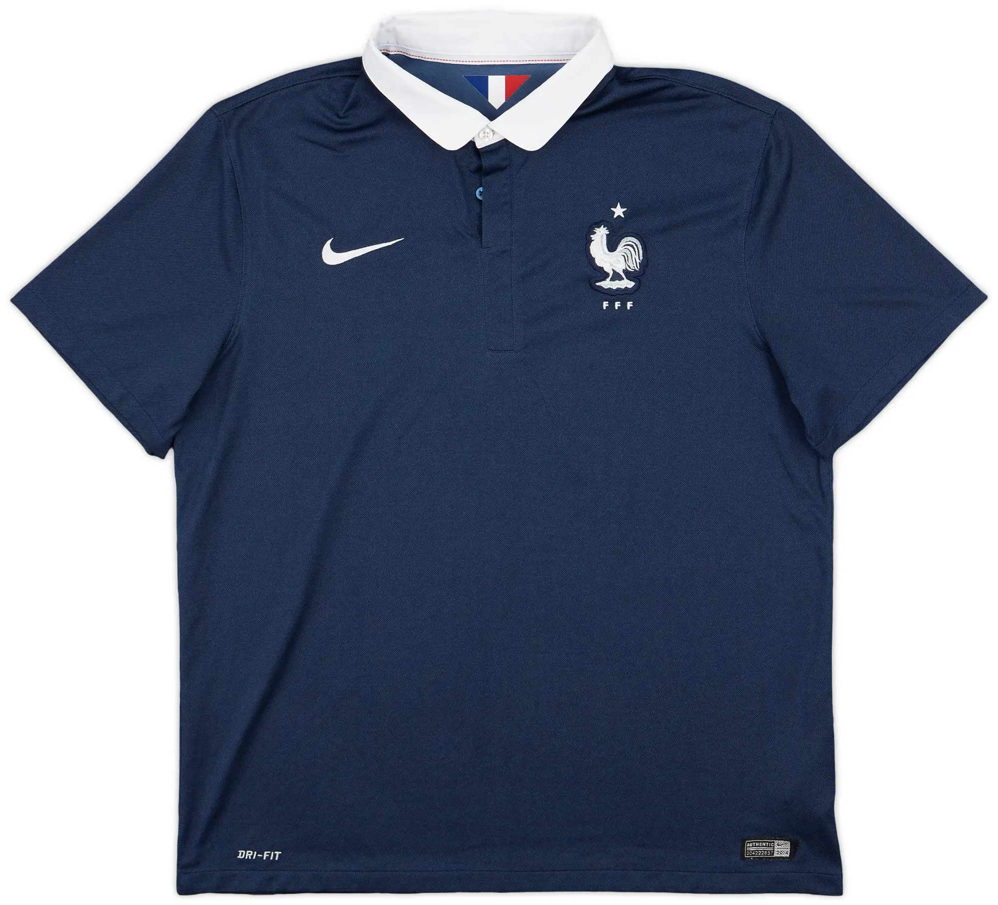 Nike 2014-15 France Home Shirt - 9/10 - (XL)