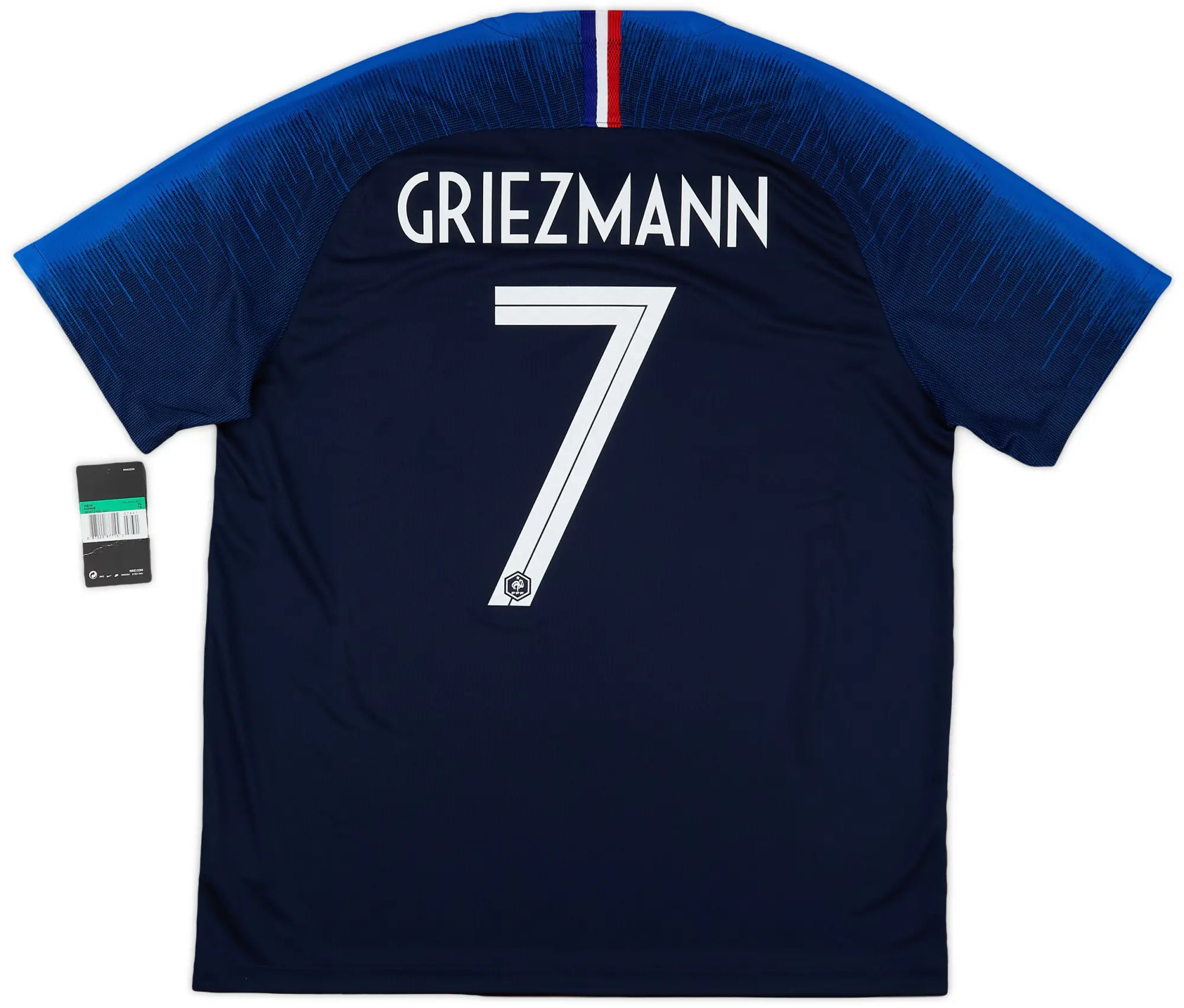 Nike 2018 France Home Shirt Griezmann #7 (XL)