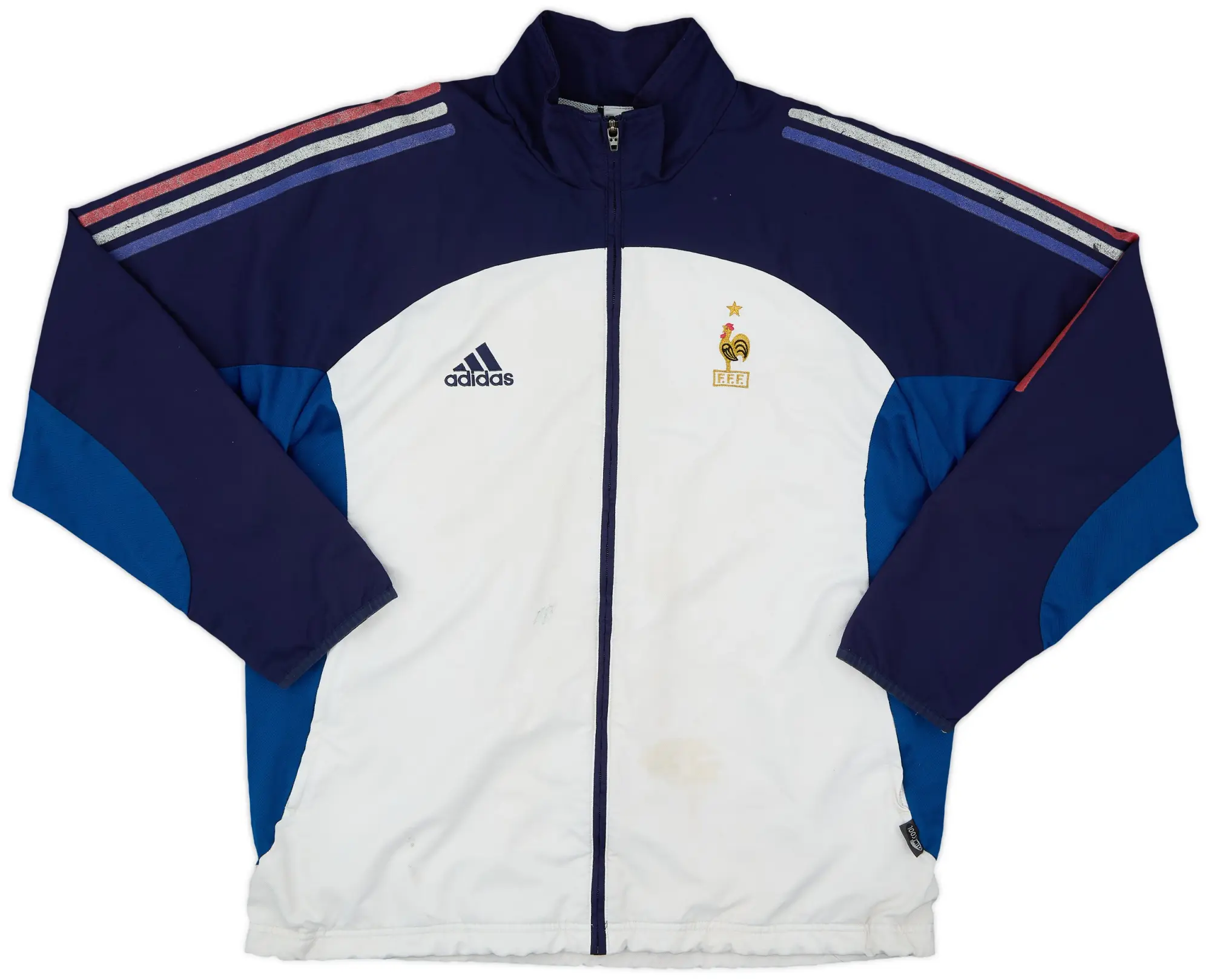 2002-04 France adidas Track Jacket - 5/10 - (L)