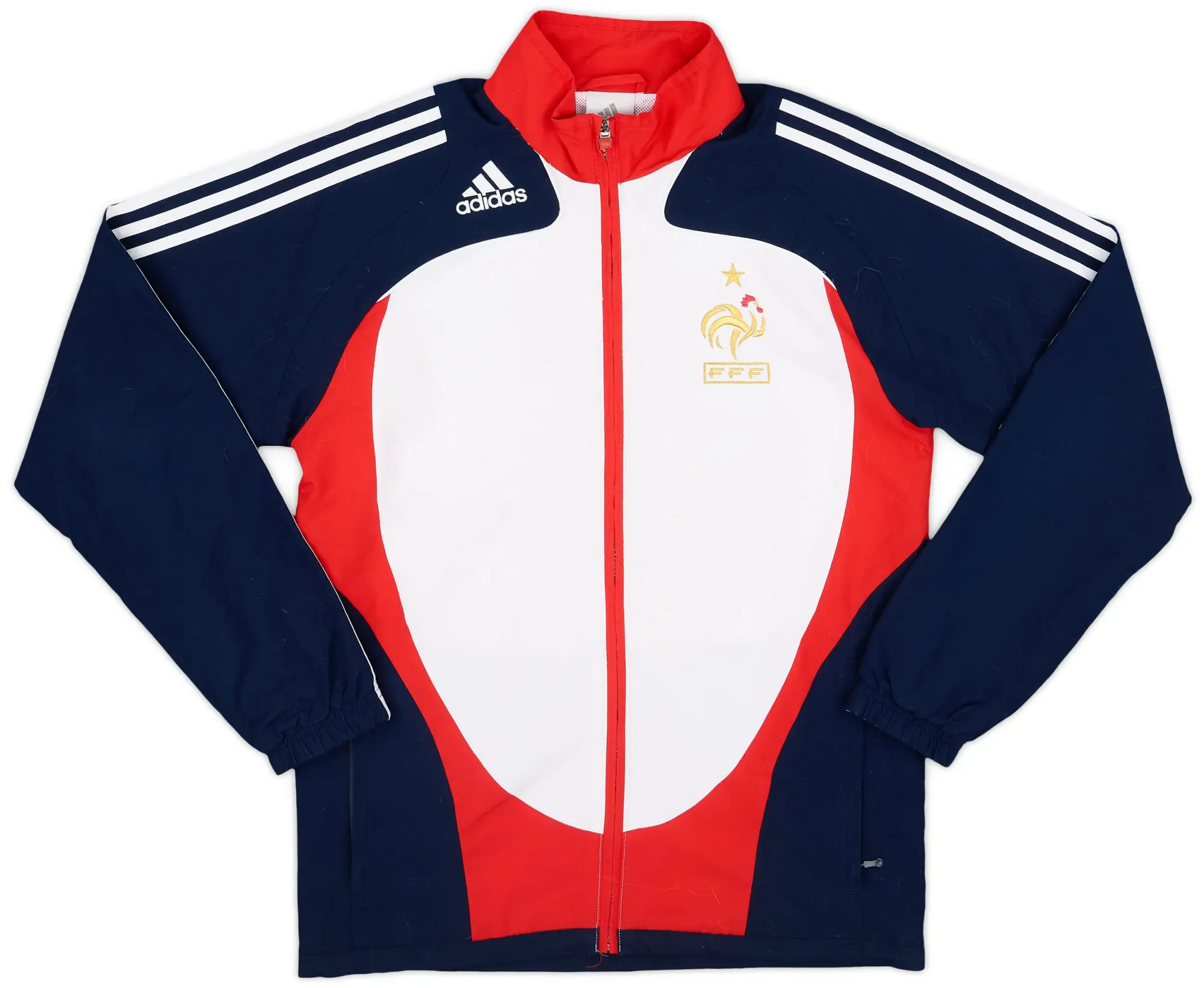 2007-08 France adidas Track Jacket - 6/10 - (S)