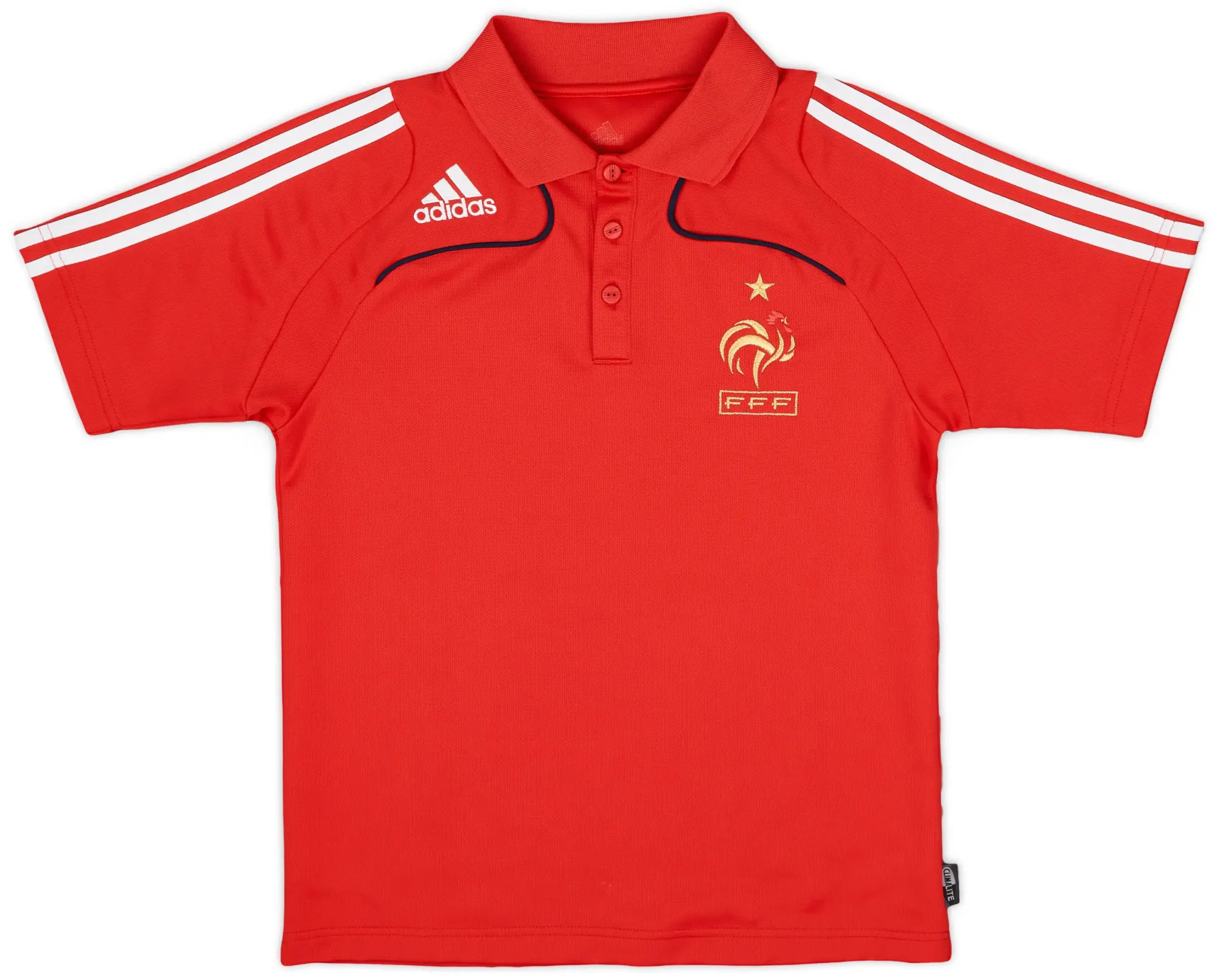 2007-08 France adidas Polo Shirt - 8/10 - (S)