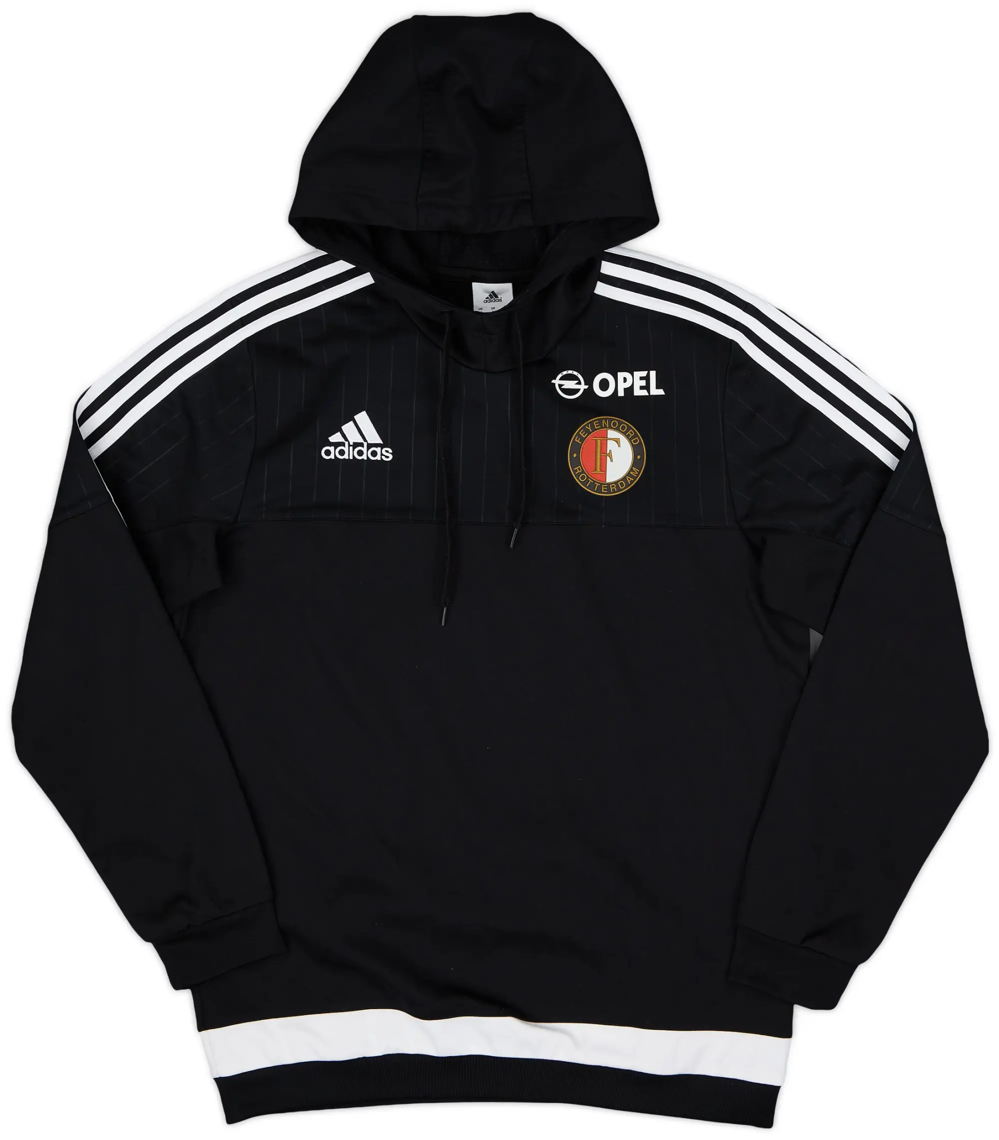 2014-15 Feyenoord adidas Hooded Sweat Top - 8/10 - (M)