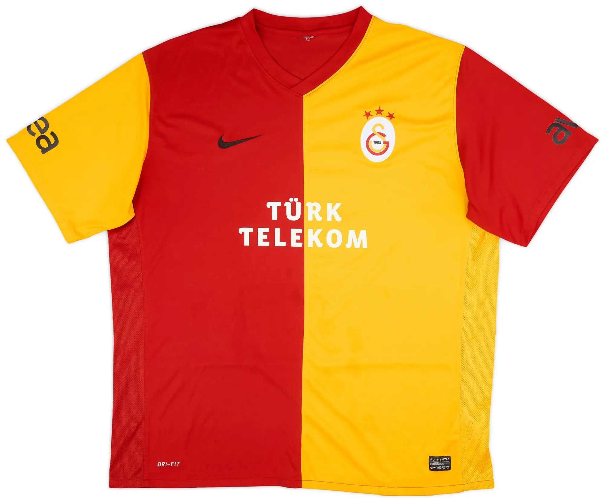 Nike 2011-12 Galatasaray Home Shirt - 6/10 - (XXL)