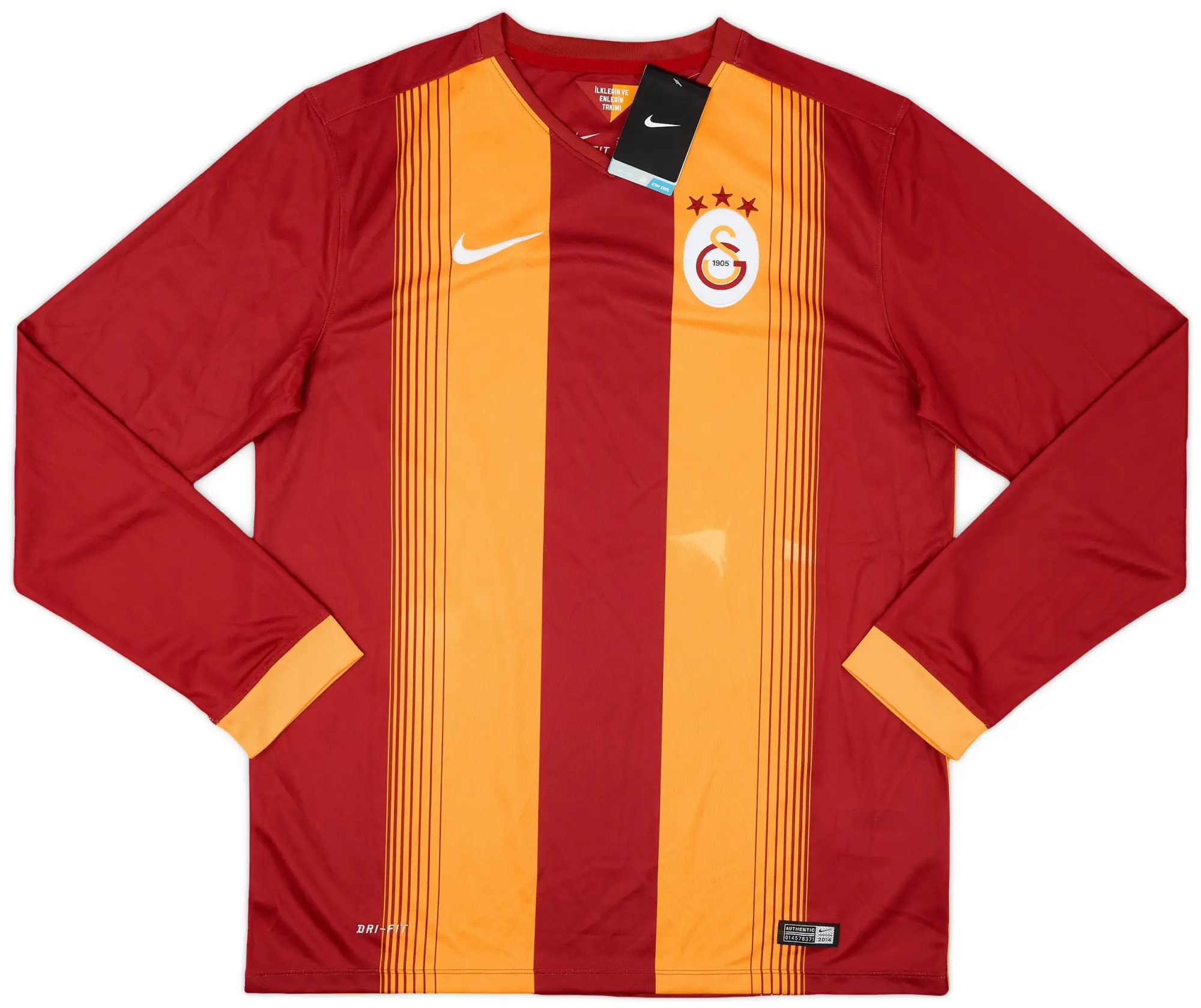 Nike 2014-15 Galatasaray Home L/S Shirt (L)