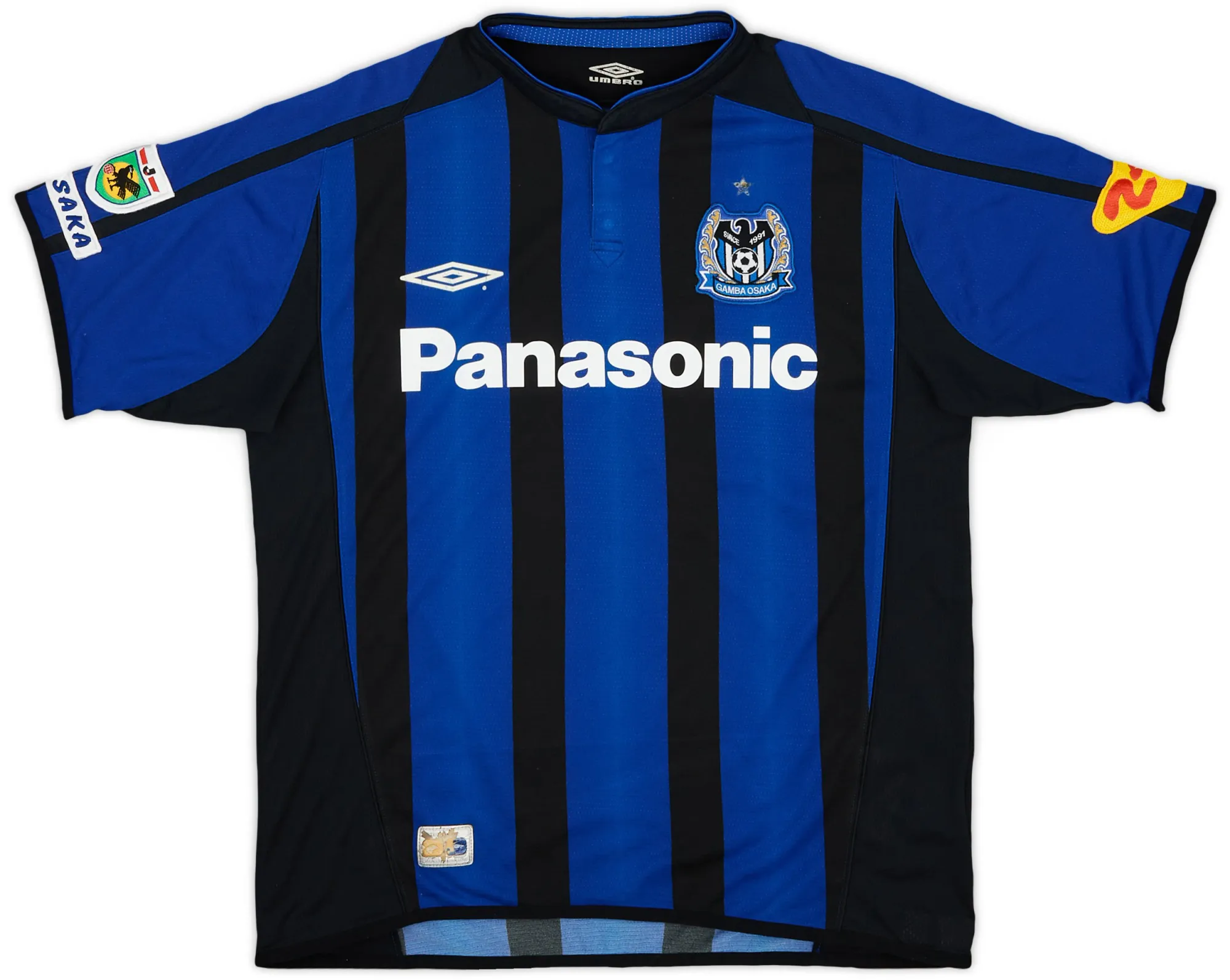 Umbro Gamba Osaka Mens SS Home Shirt 2005/06 | GBOH05403888used