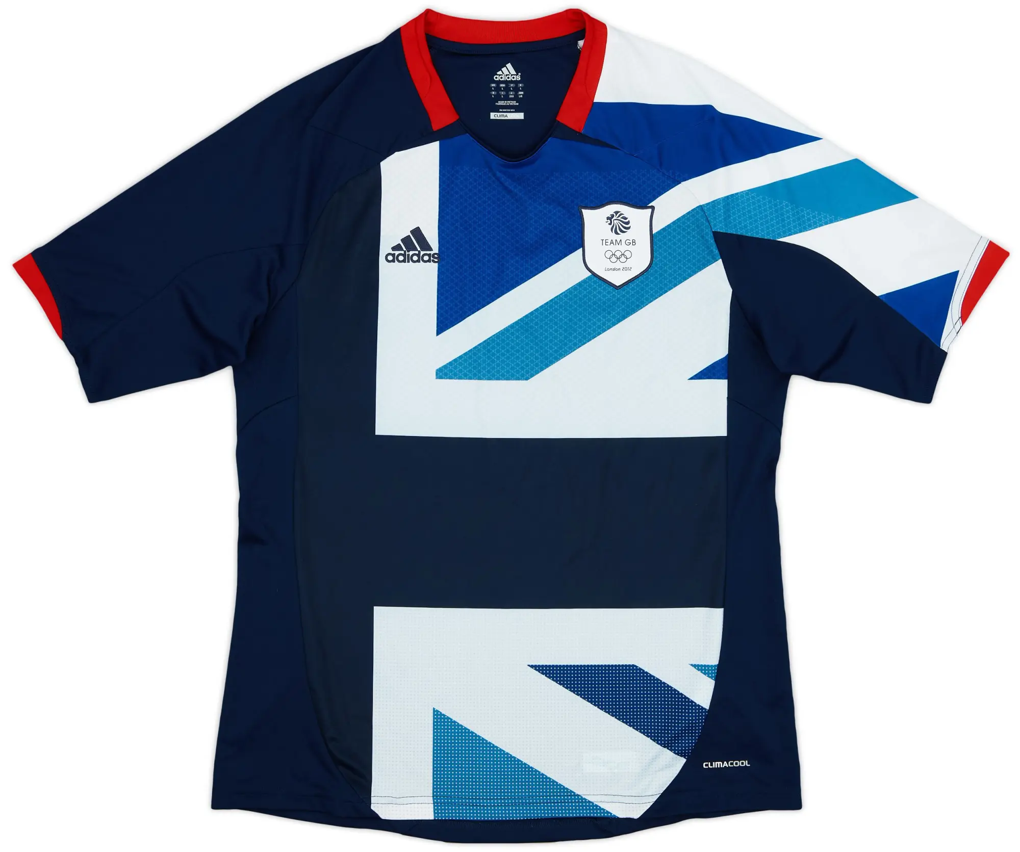 adidas 2012 Team GB Olympic Home Shirt - 8/10 - (L)