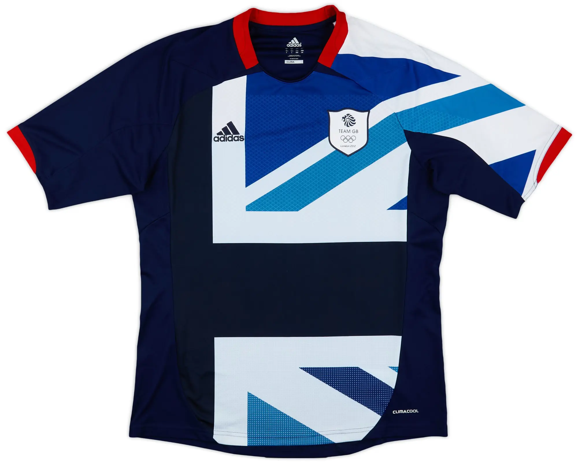 adidas 2012 Team GB Olympic Home Shirt - 8/10 - (L)