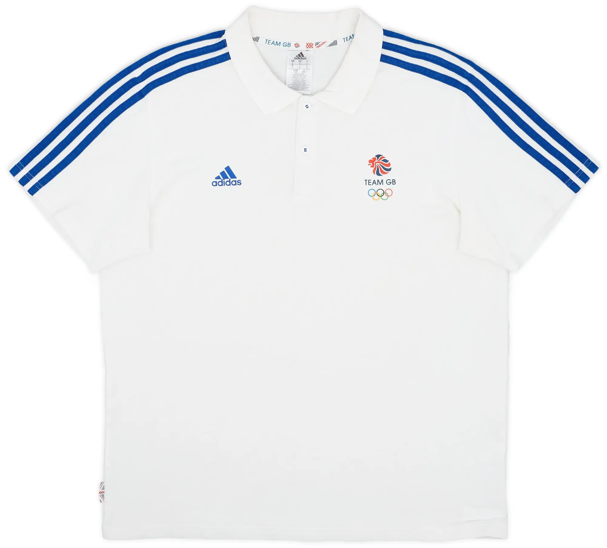 2012 Team GB Olympic adidas Polo Shirt - 9/10 - (L)