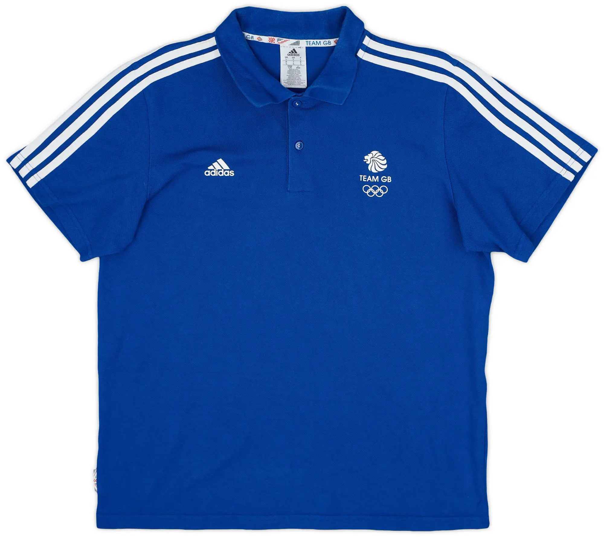 2016 Team GB Olympics adidas Polo Shirt - 9/10 - (L)