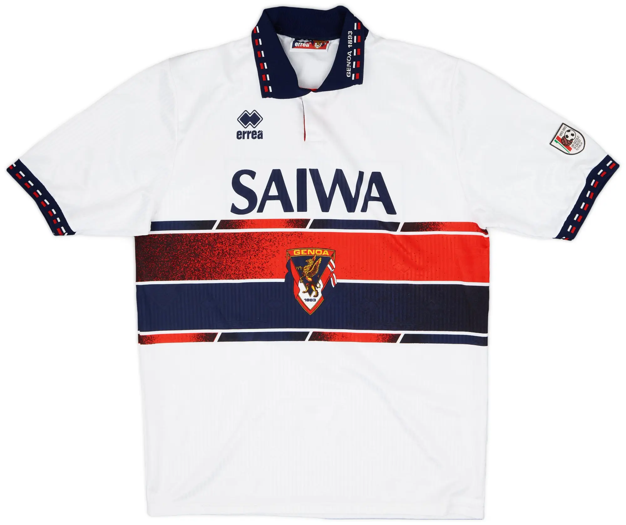 Errea 1992-93 Genoa Away Shirt - 7/10 - (L)