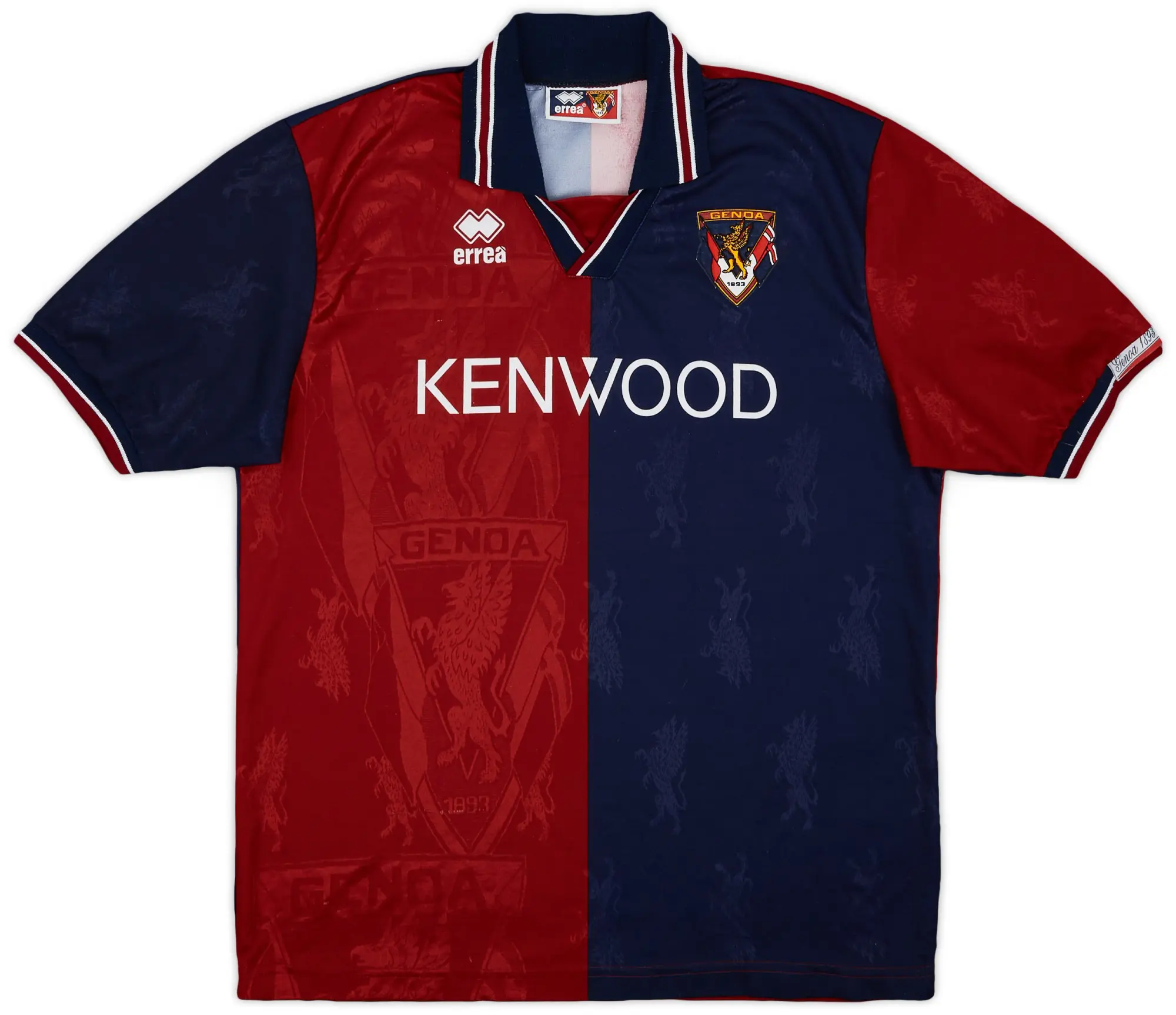 Errea 1994-95 Genoa Home Shirt - 8/10 - (L)