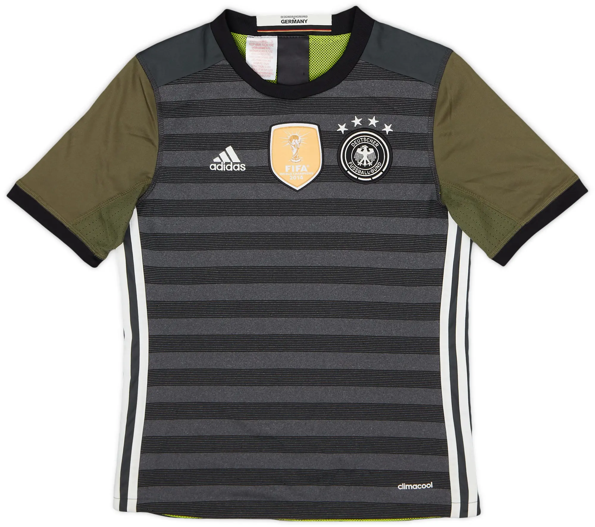 adidas 2015-17 Germany Away Shirt - 7/10 - (M.Boys)