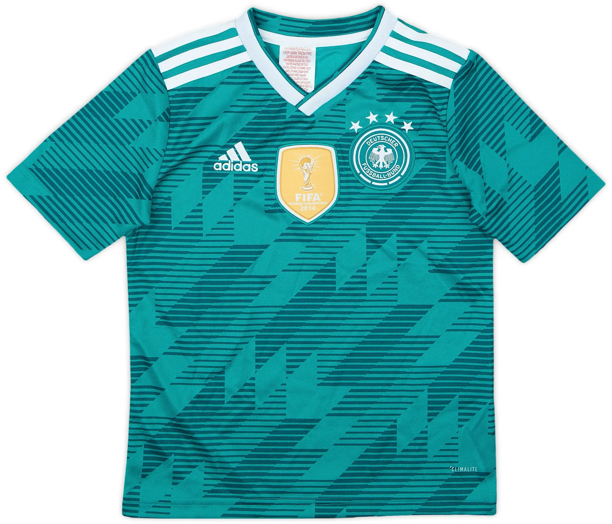 adidas 2018-19 Germany Away Shirt - 10/10 - (S.Boys)