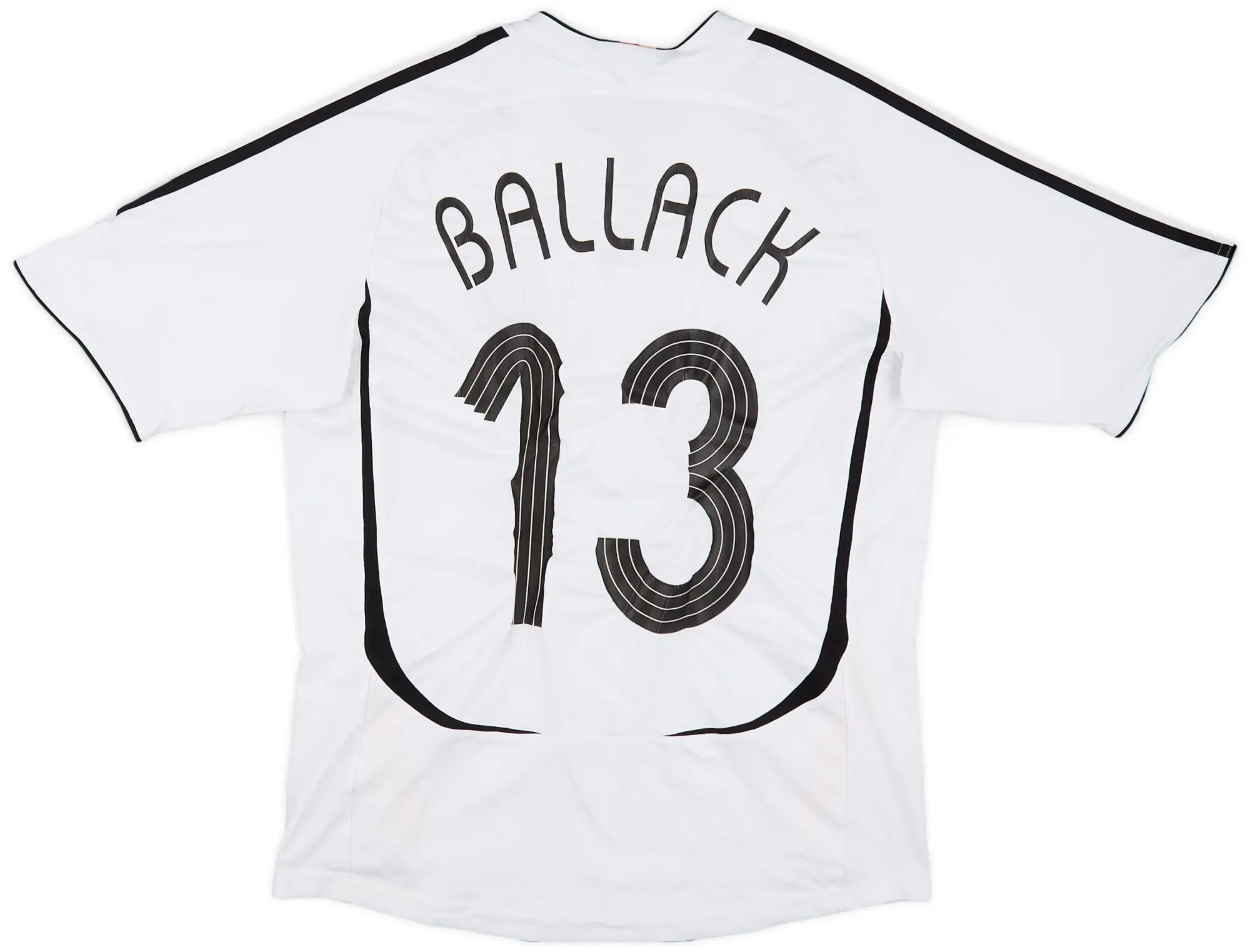 adidas 2005-07 Germany Home Shirt Ballack #13 - 5/10 - (XL.Boys)