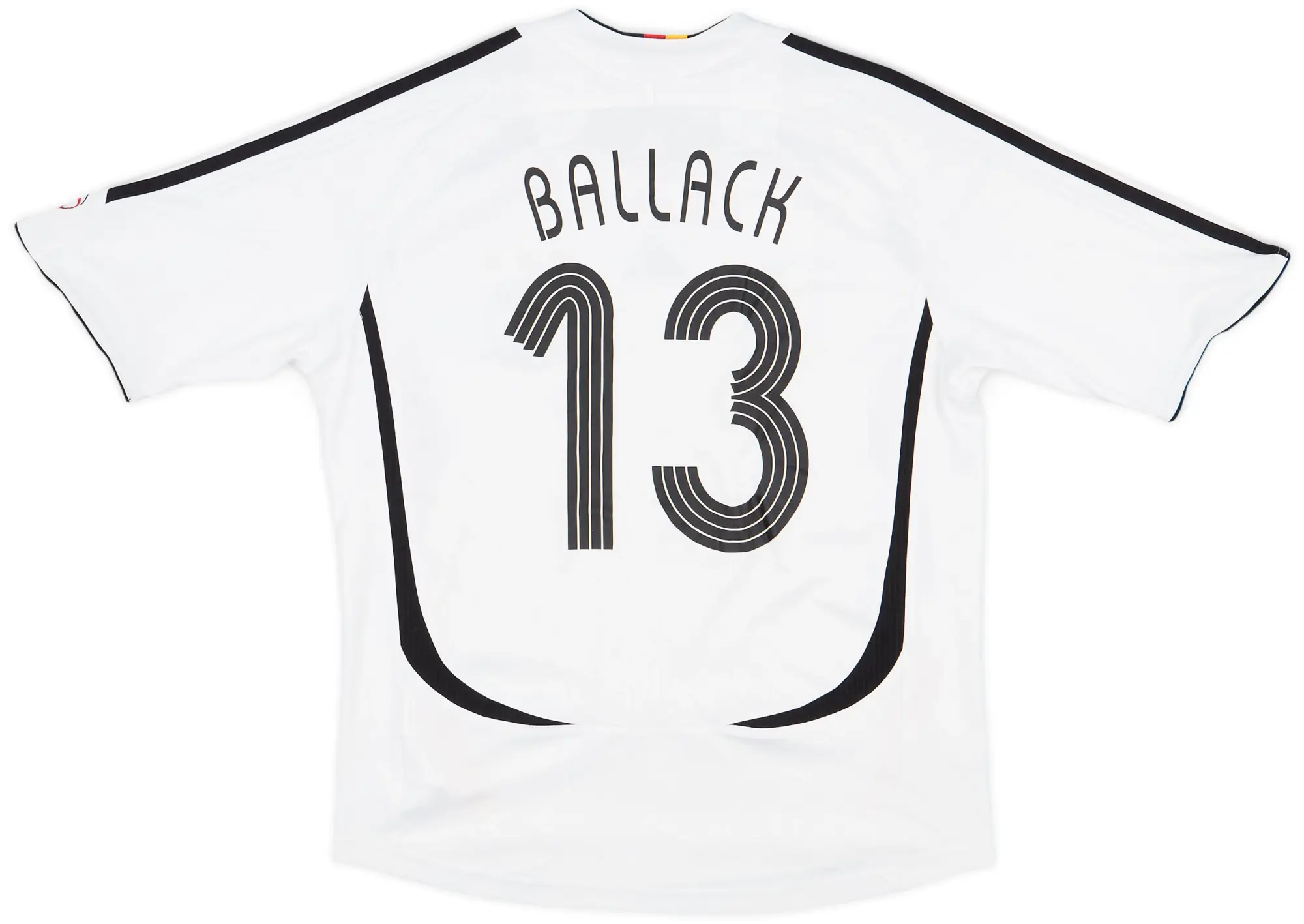 adidas 2005-07 Germany Home Shirt Ballack #13 - 8/10 - (M.Boys)