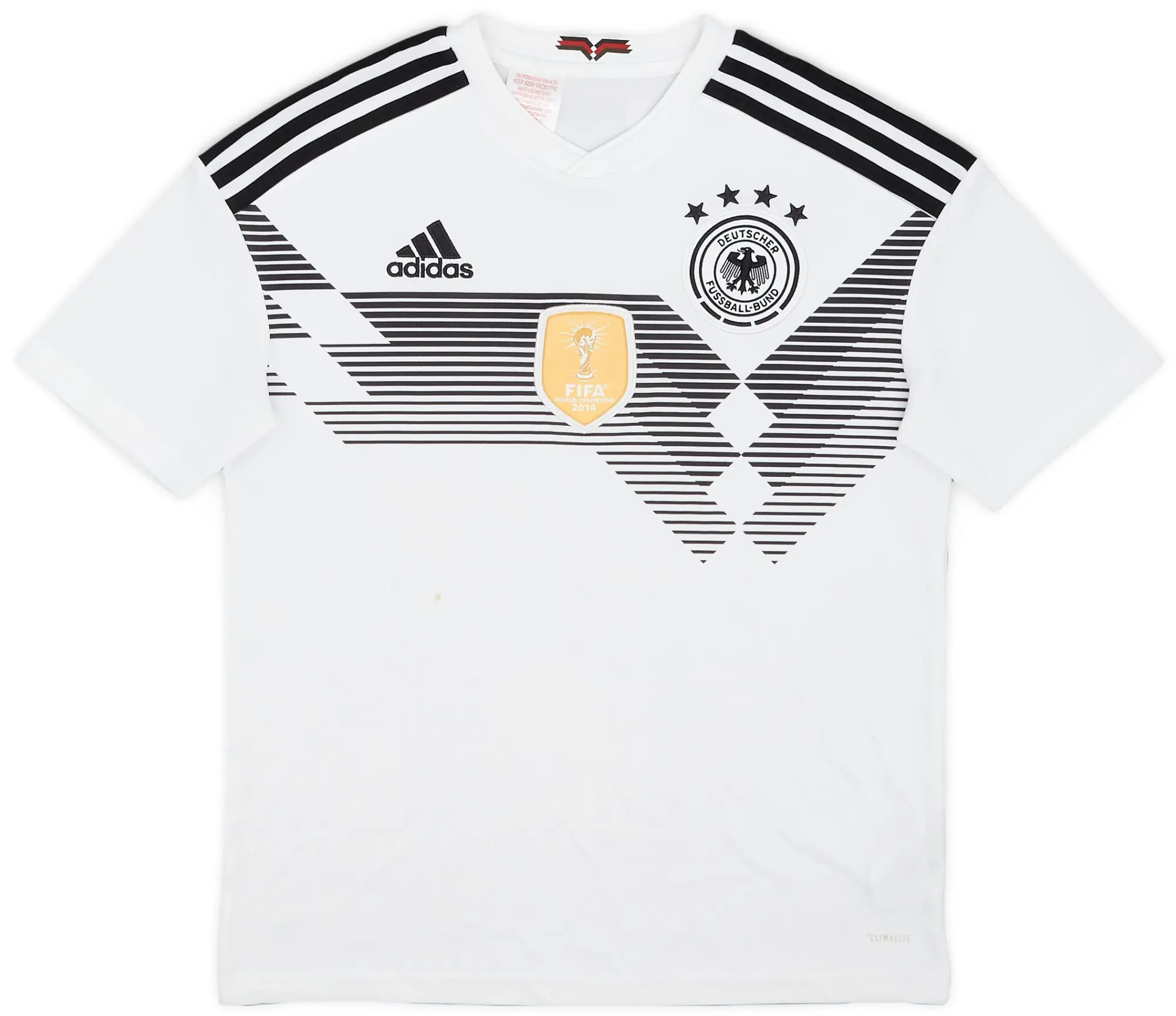 adidas 2018-19 Germany Home Shirt - 7/10 - (L.Boys)