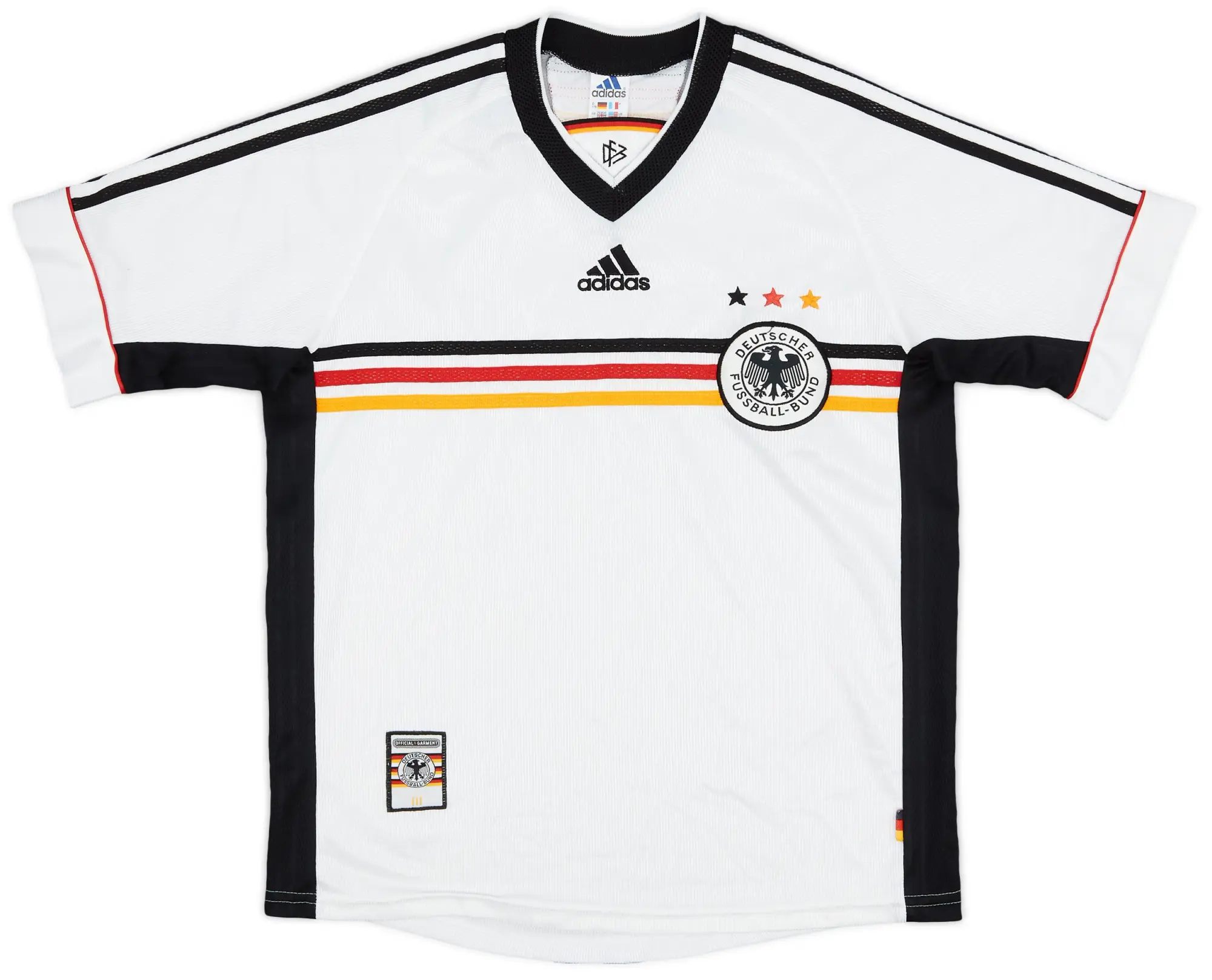 adidas 1998-00 Germany Home Shirt - 8/10 - (XL.Boys)