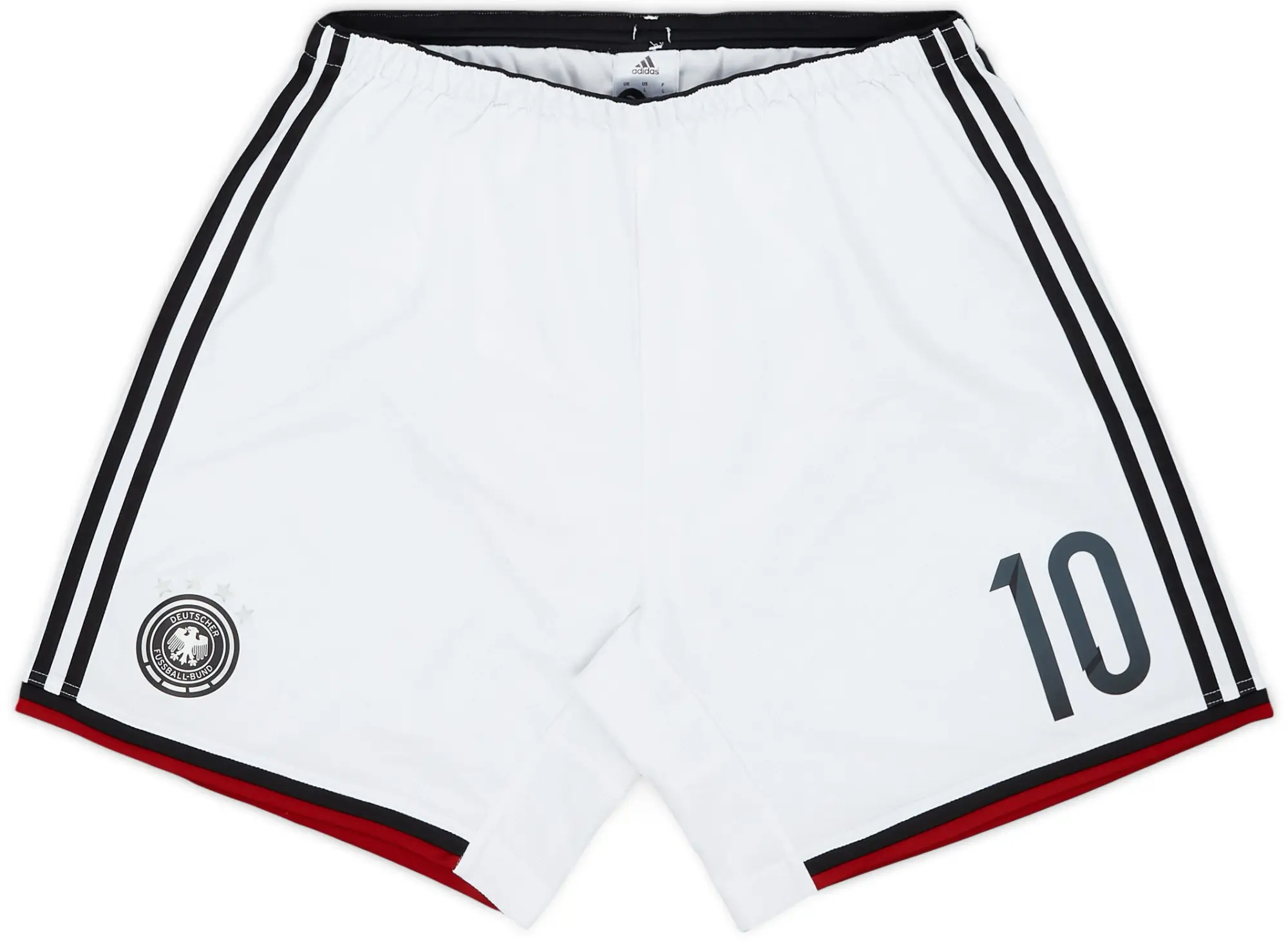 adidas 2014-15 Germany Home Shorts #10 (Podolski) - 8/10 - (L)