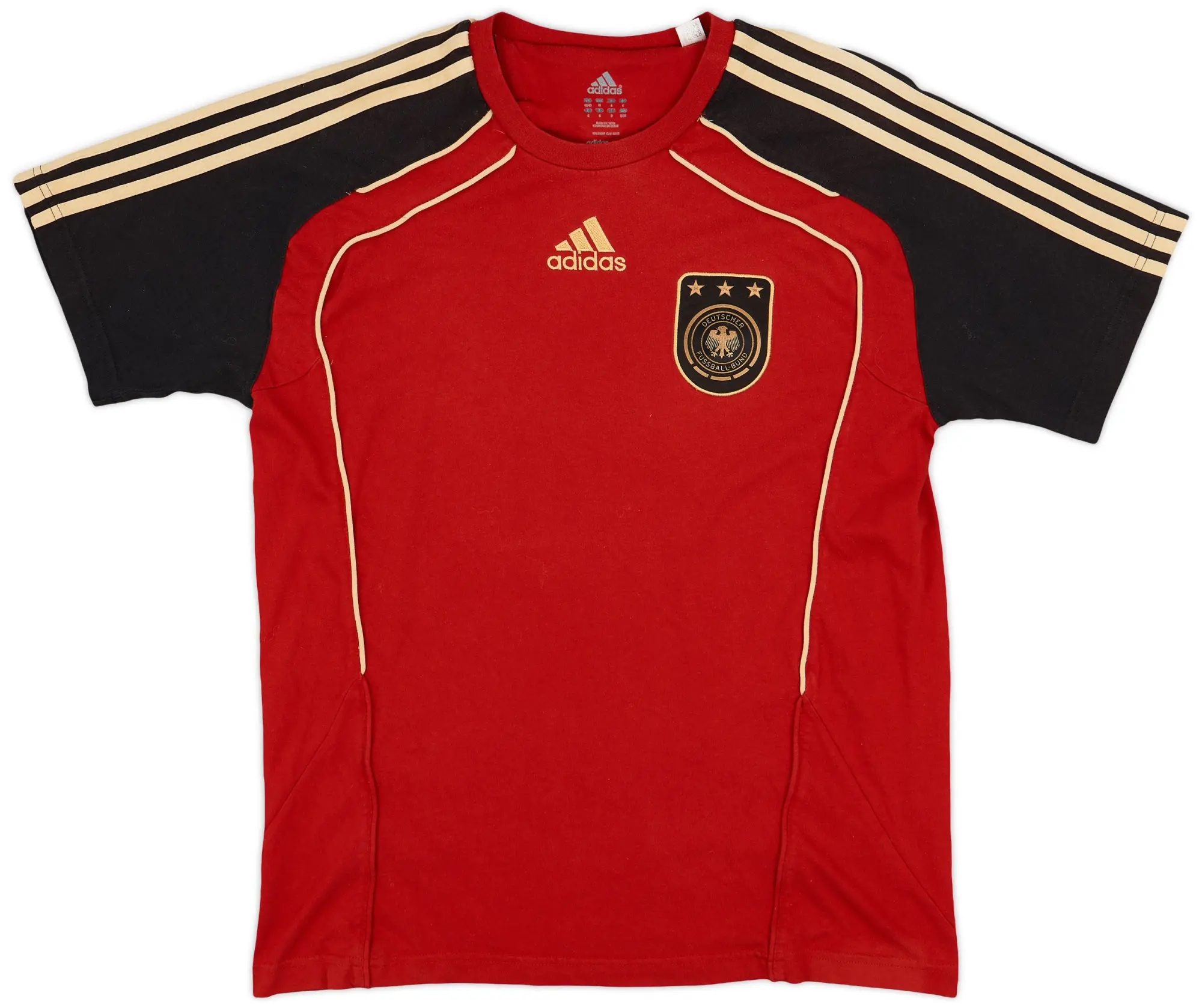 2010-11 Germany adidas Cotton Tee - 8/10 - (M/L)