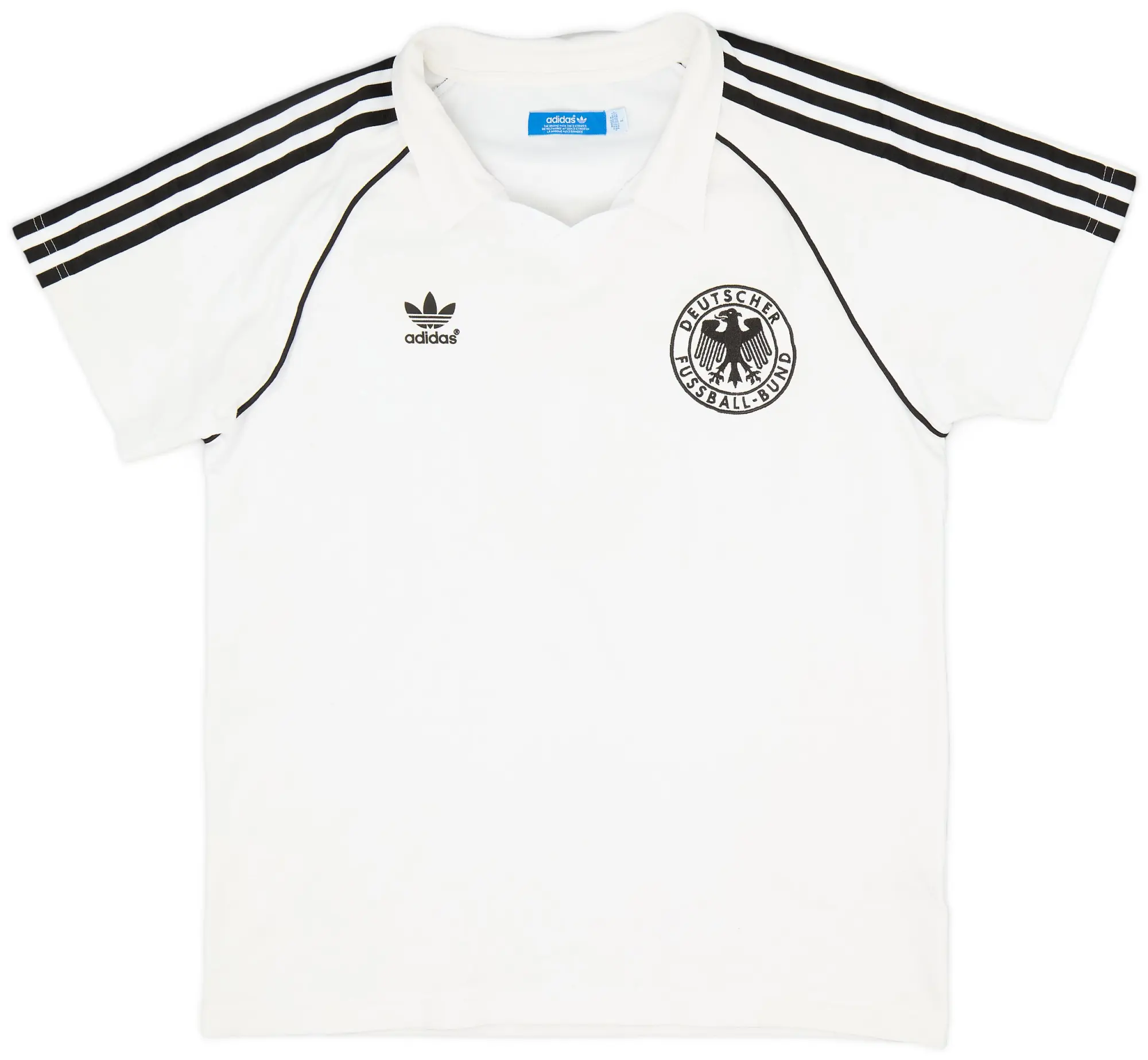 2012-13 Germany adidas 1980 Retro Home Shirt #5 (Beckenbauer) - 8/10 - (XL)