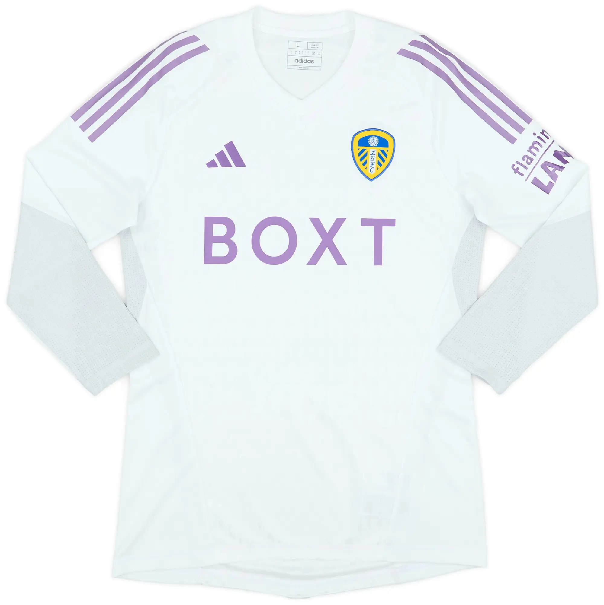 adidas 2023-24 Leeds United Player Issue GK Third Shirt - As New - (L)