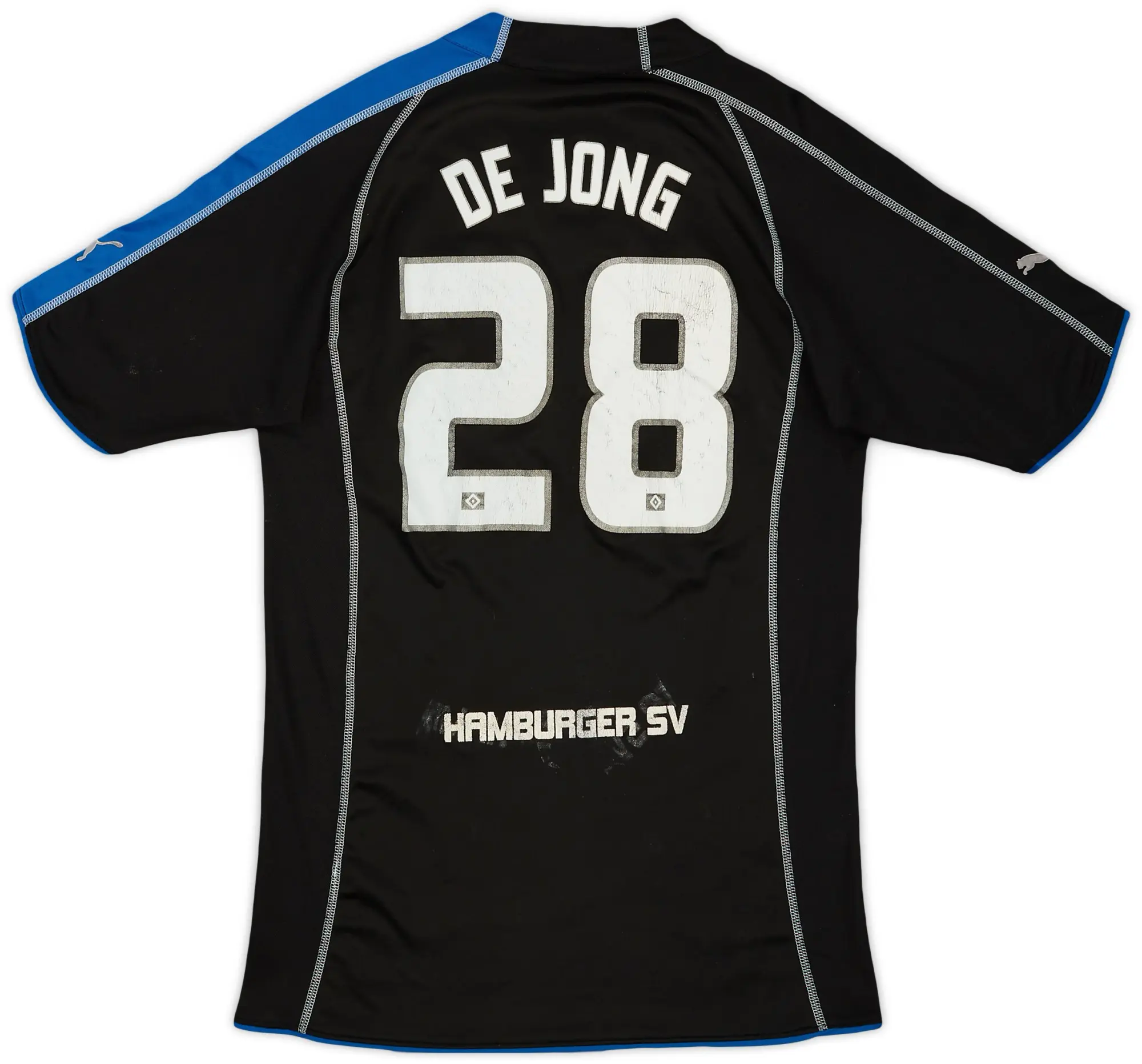 Puma 2005-06 Hamburg Away Shirt De Jong #28 - 4/10 - (S)