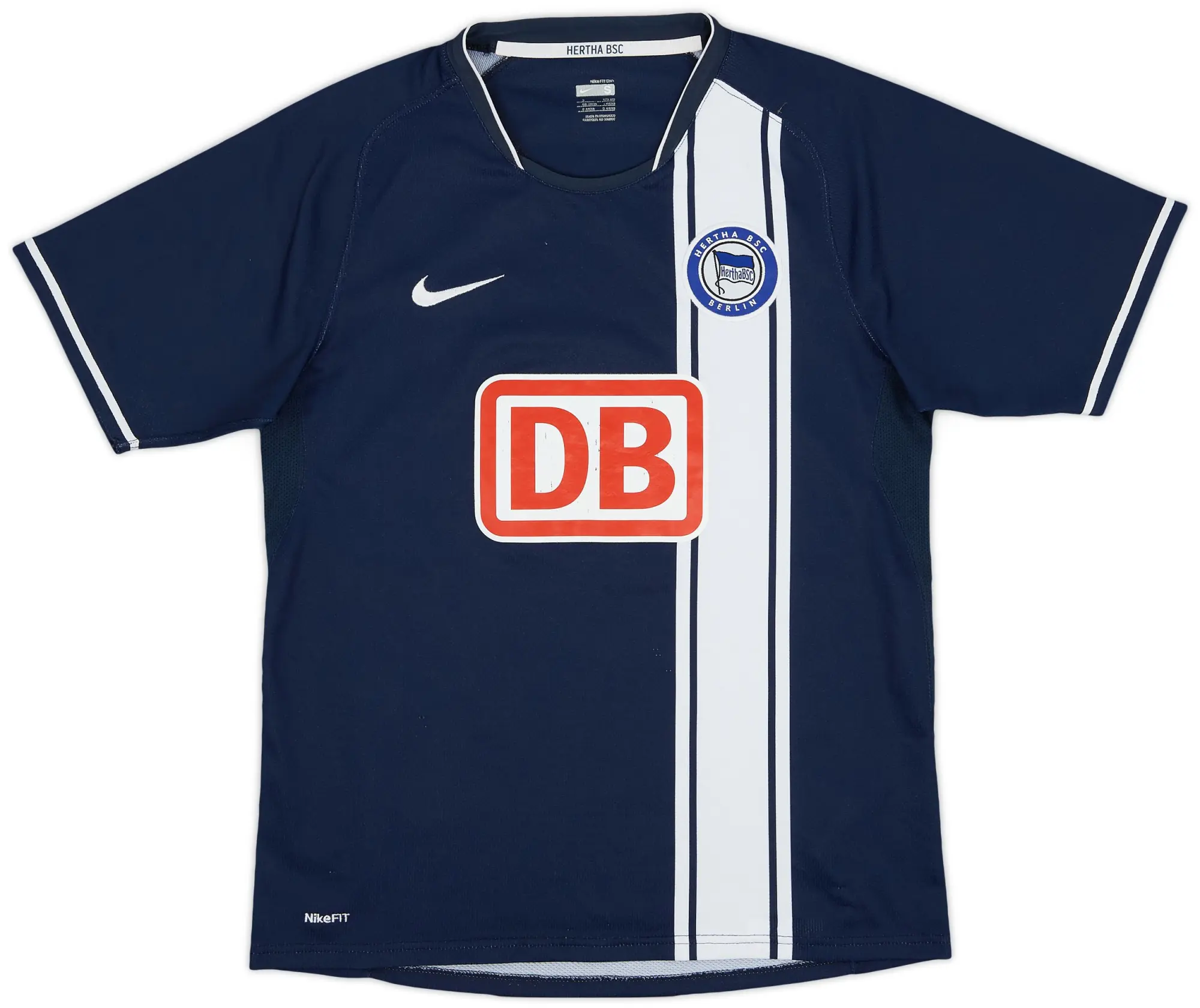 Nike 2007-08 Hertha Berlin Home Shirt - 7/10 - (S)
