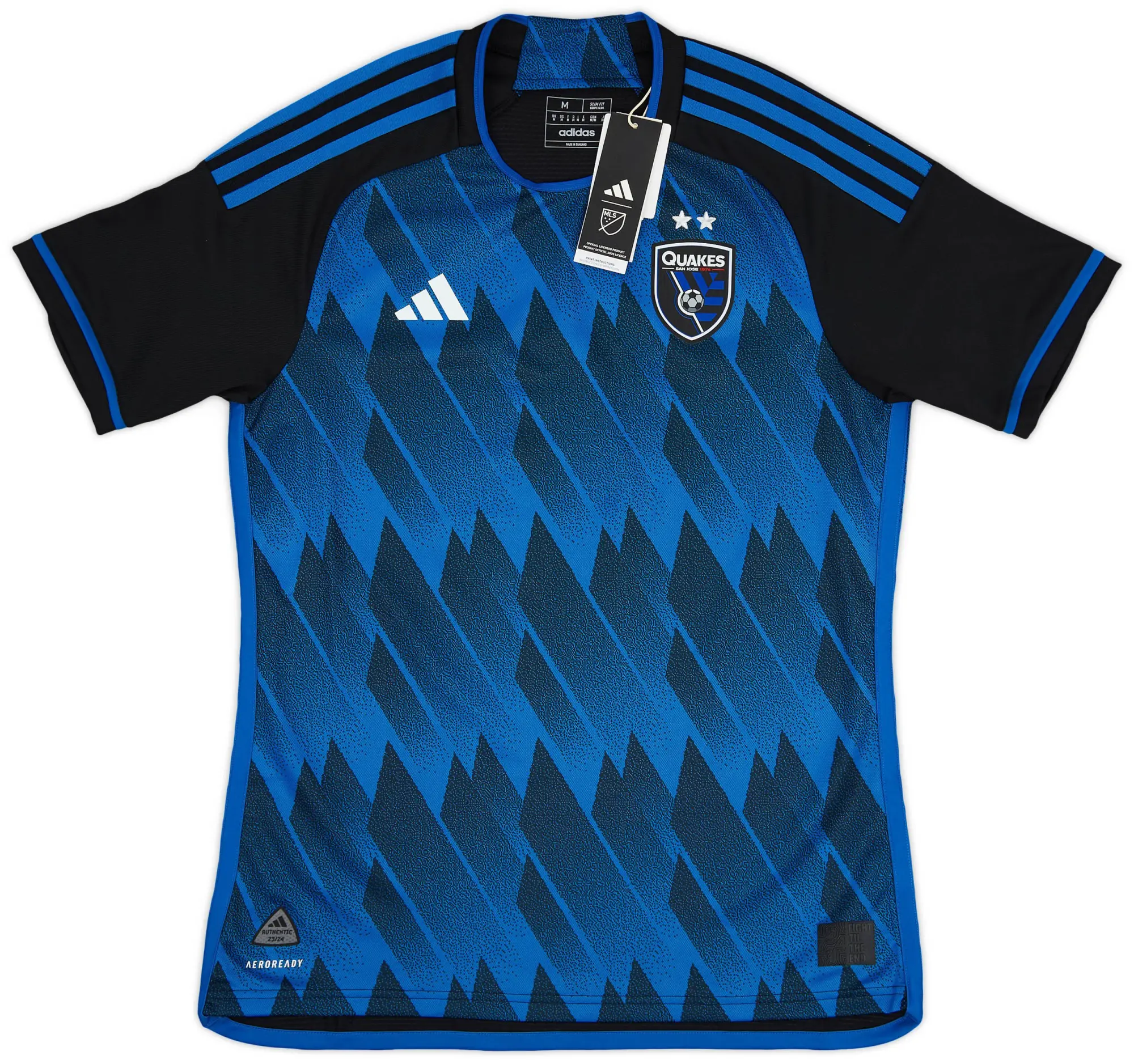 adidas 2024-25 San Jose Earthquakes Authentic Home Shirt (M)