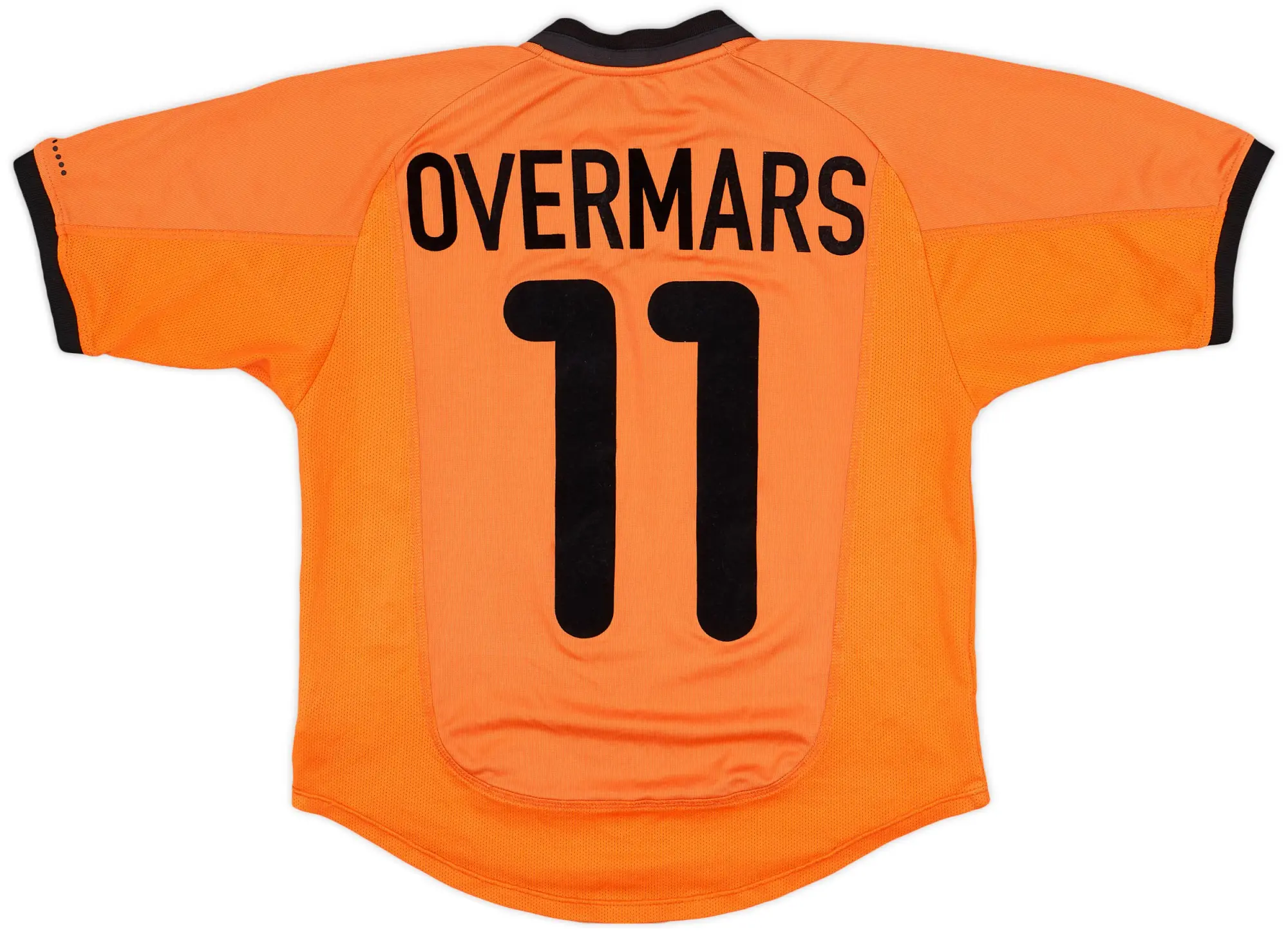 Nike 2000-02 Netherlands Home Shirt Overmars #11 - 7/10 - (L.Boys)