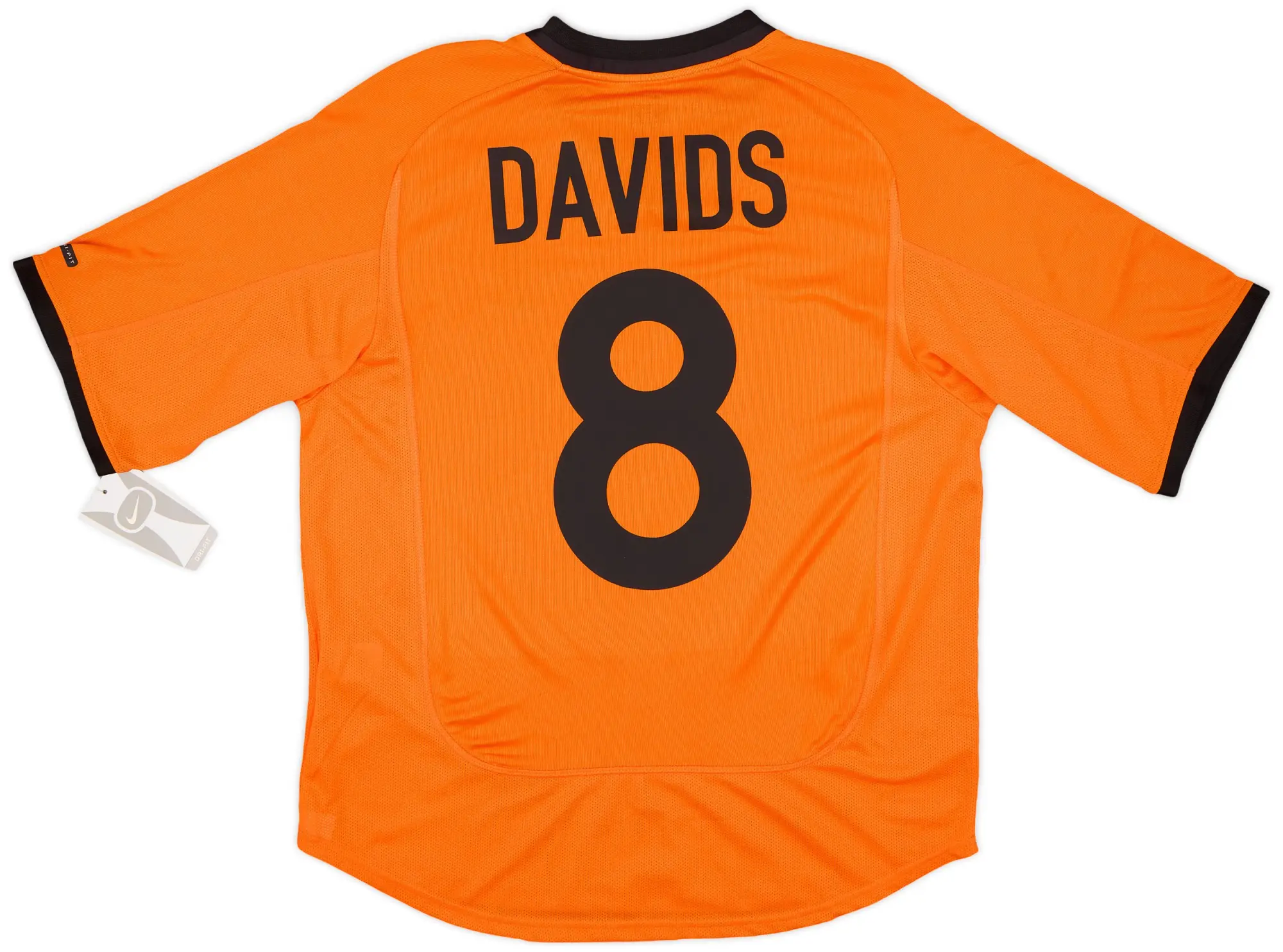 Nike 2000-02 Netherlands Home Shirt Davids #8 (M)