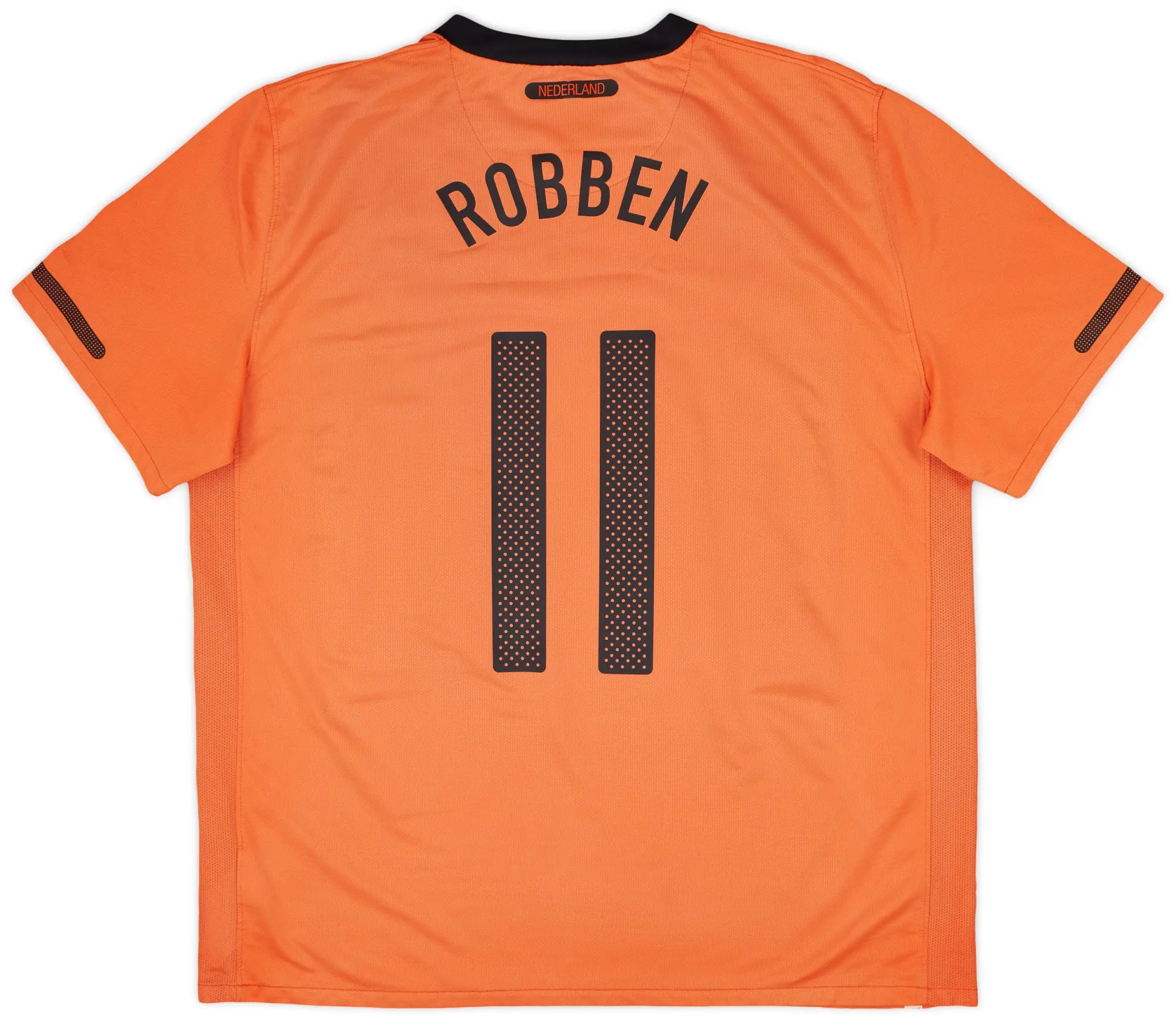 Nike 2010-11 Netherlands Home Shirt Robben #11 - 7/10 - (XL)