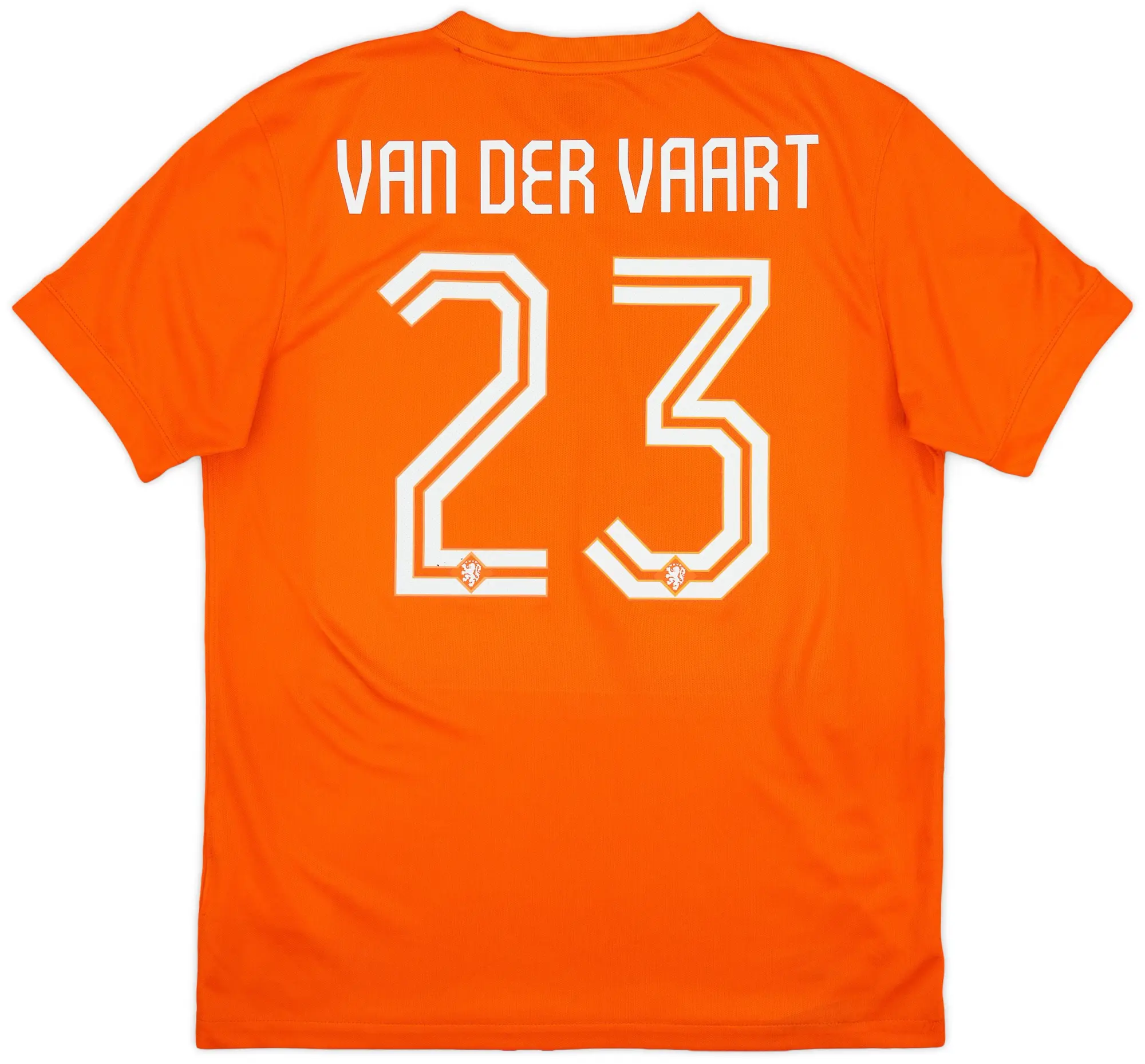 Nike 2014-15 Netherlands Home Shirt Van Der Vaart #23 - 8/10 - (L)