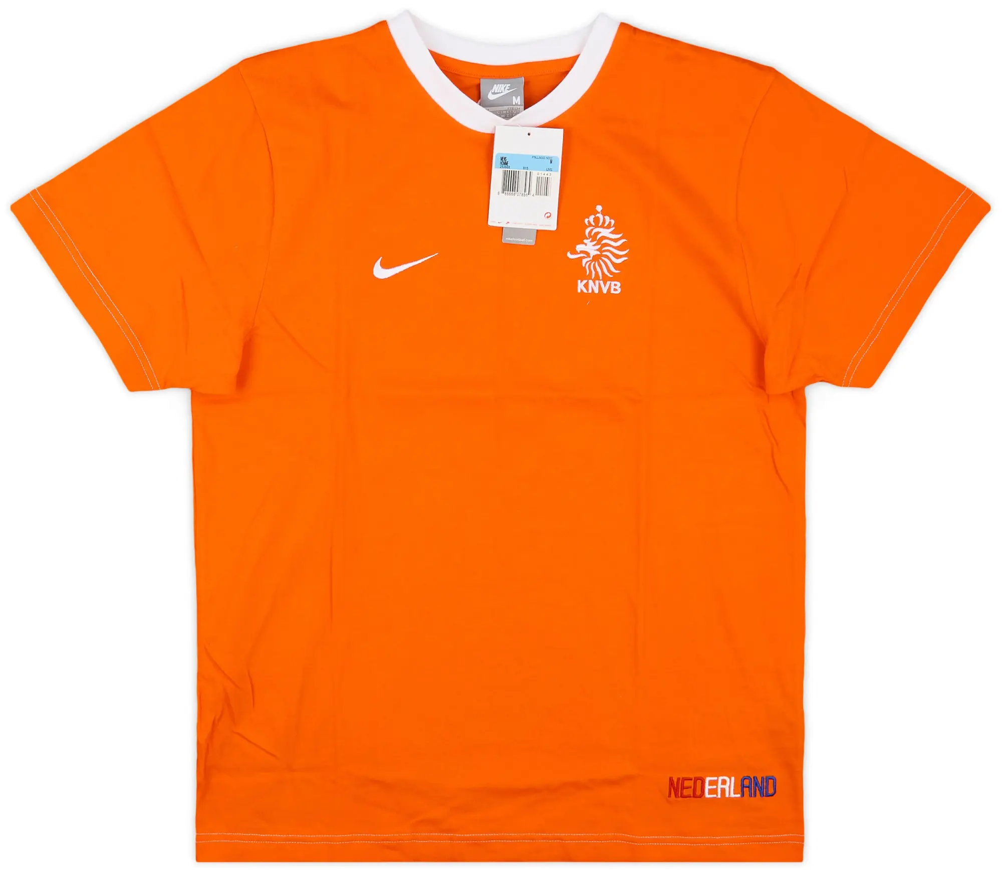 2008-09 Netherlands Nike Cotton Tee Nederland #88 (M)