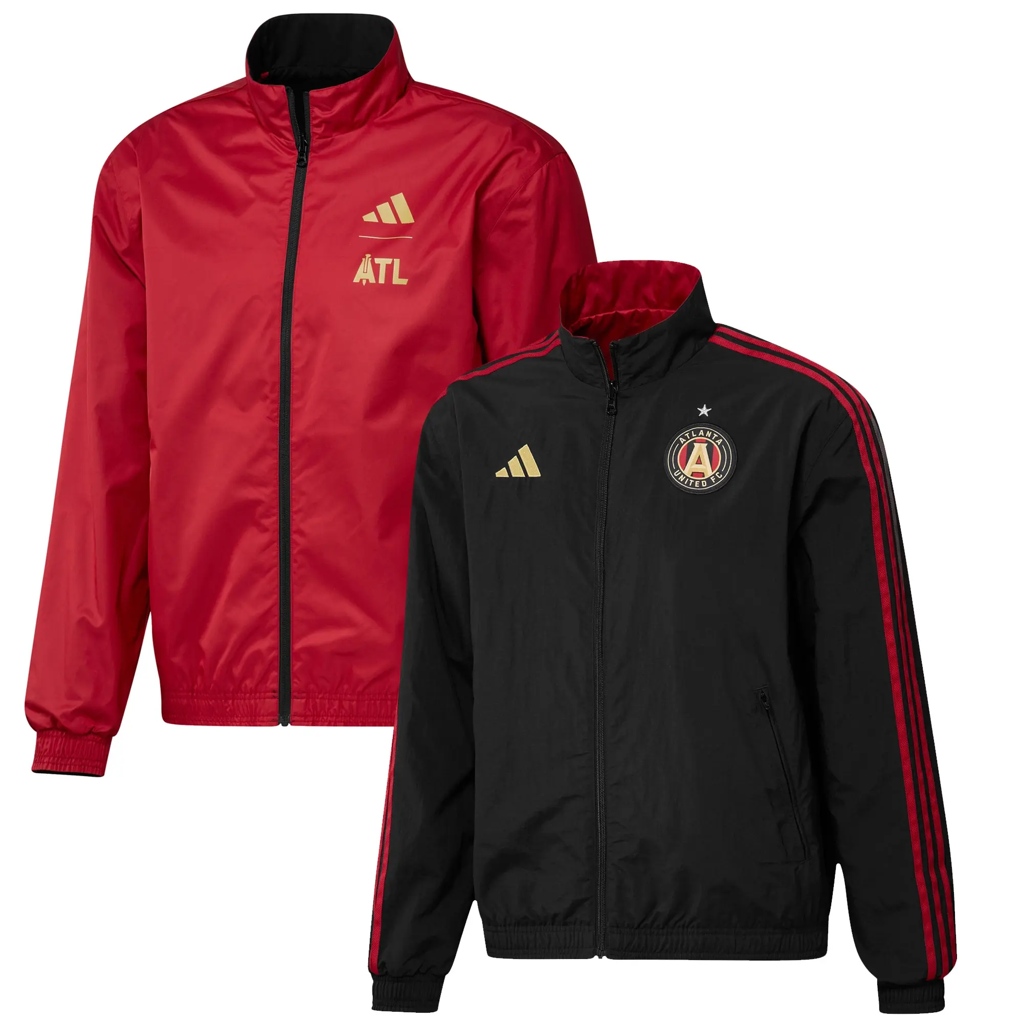2023 Atlanta United adidas Reversible Anthem Jacket (L)