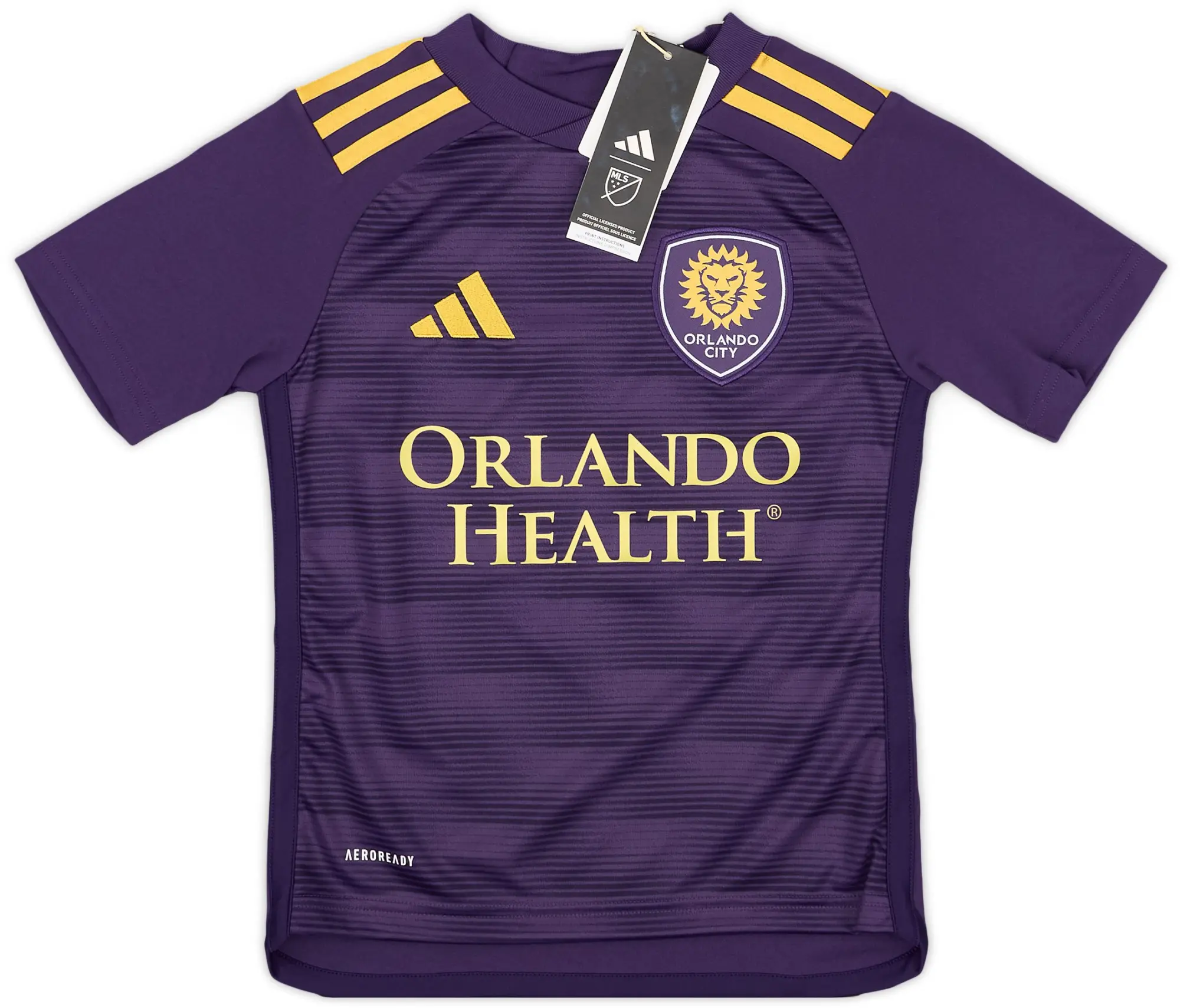 adidas 2023-24 Orlando City Home Shirt (XS.Kids)