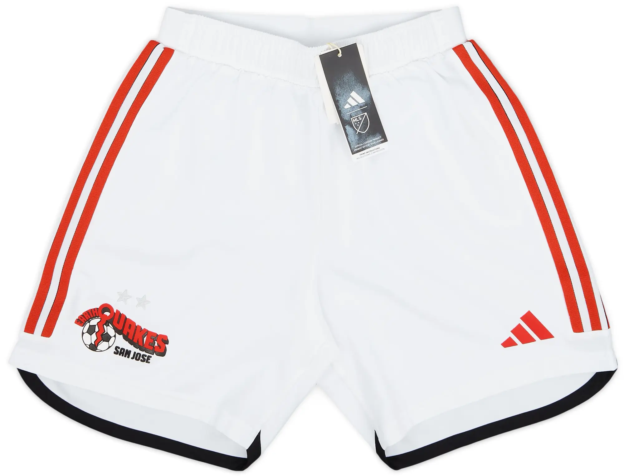 adidas Originals 2024-25 San Jose Earthquakes Authentic Away Shorts (S)