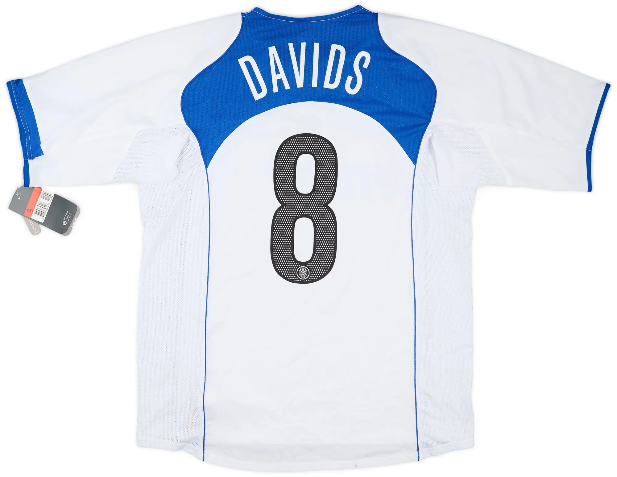 Nike 2004-05 Inter Milan Away Shirt Davids #8 (L) | INTA04-990