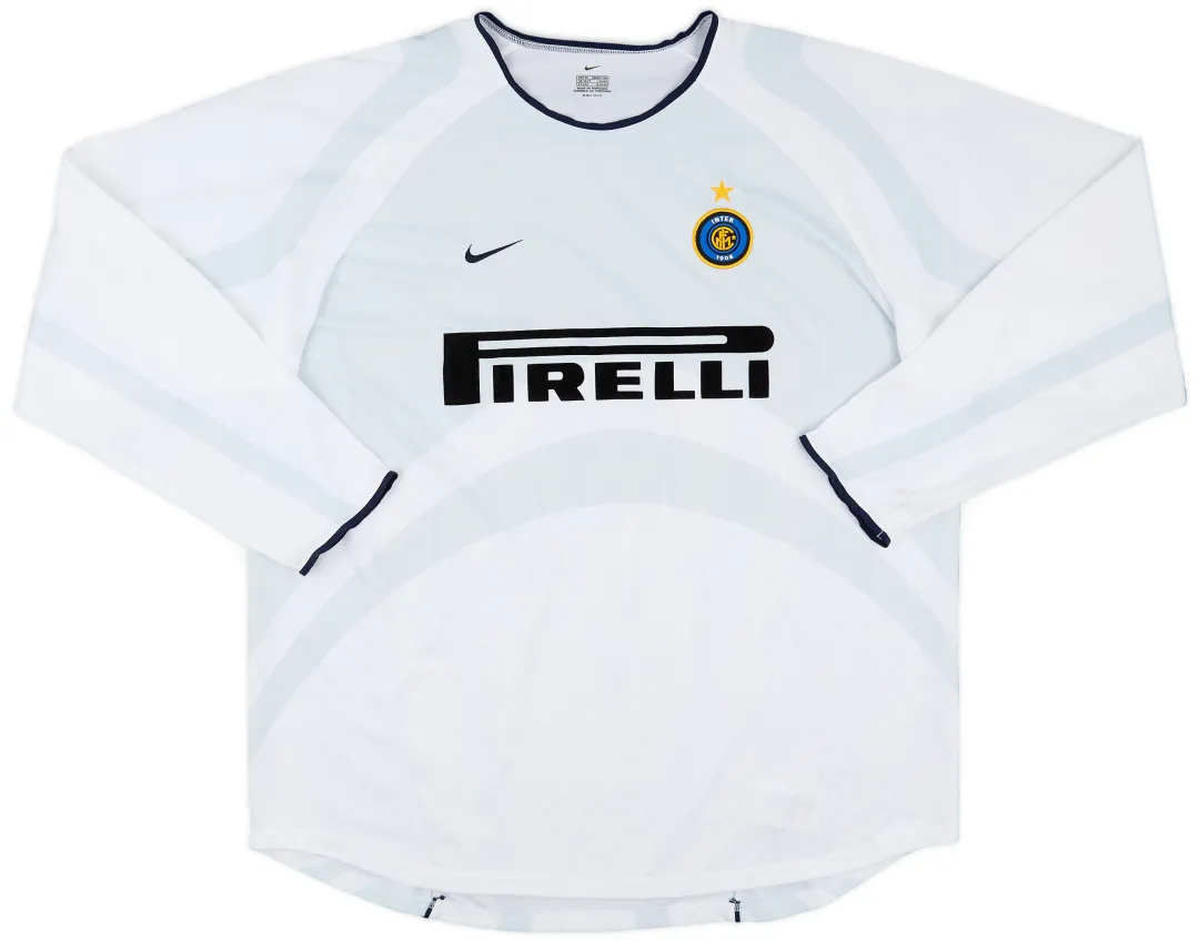 Nike Inter Milan Mens LS Away Shirt 2001/02 | INTA01-974 | FOOTY.COM