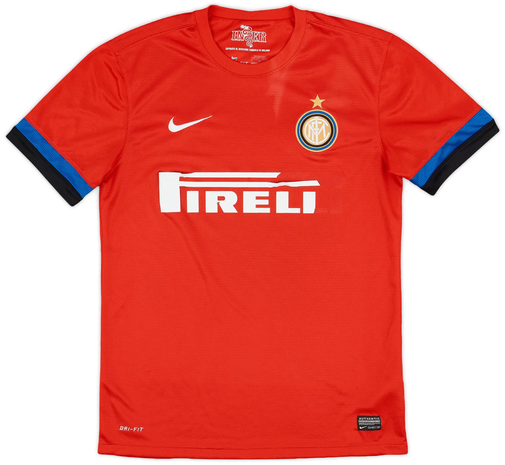 Nike 2012-13 Inter Milan Away Shirt - 4/10 - (M)