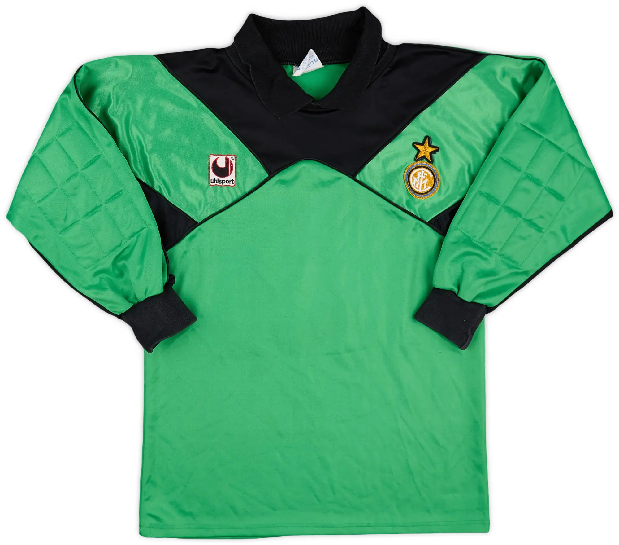 1990-91 Inter Milan GK Shirt #12 - 5/10 - (S)