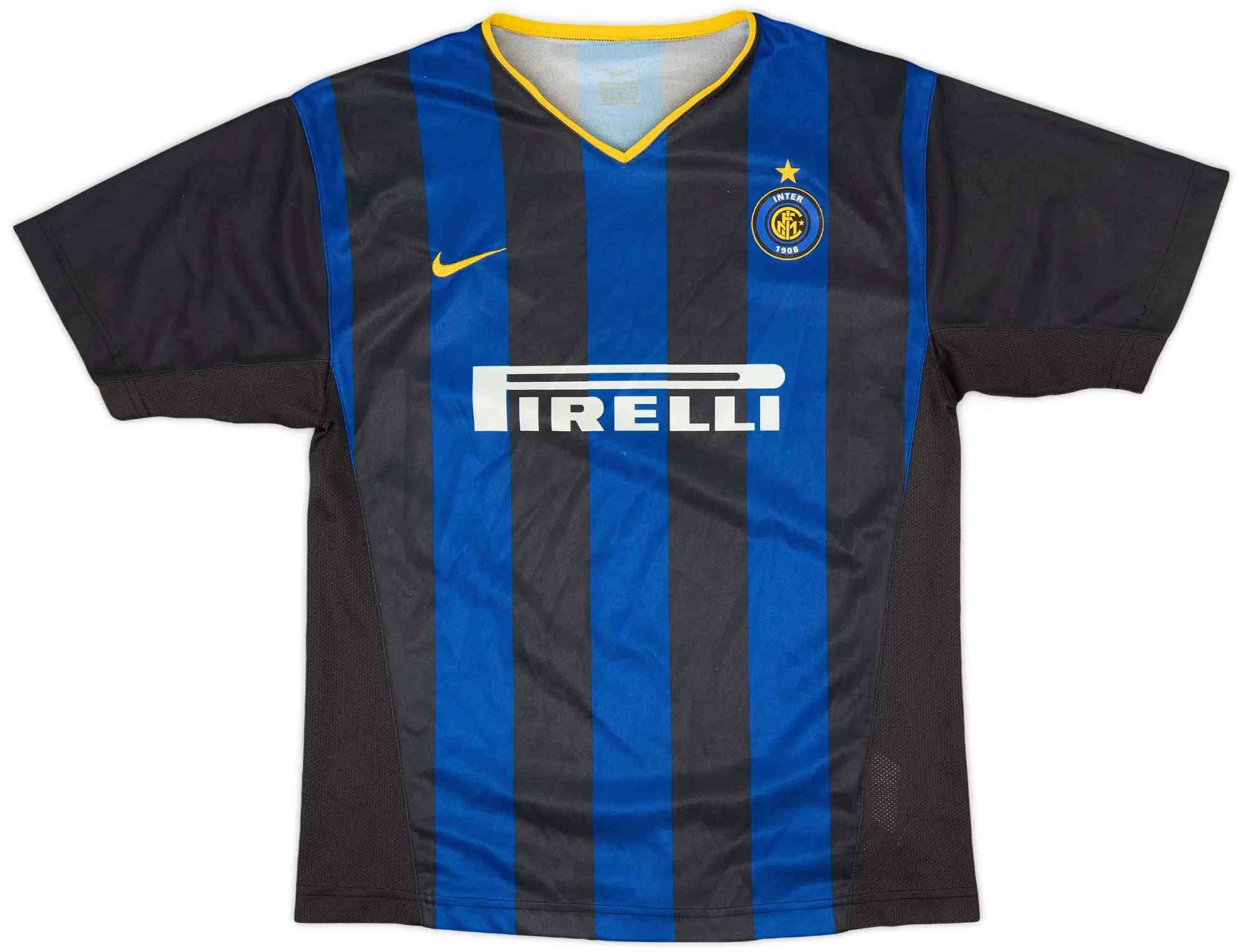 Nike 2002-03 Inter Milan Basic Home Shirt - 5/10 - (XL.Boys)