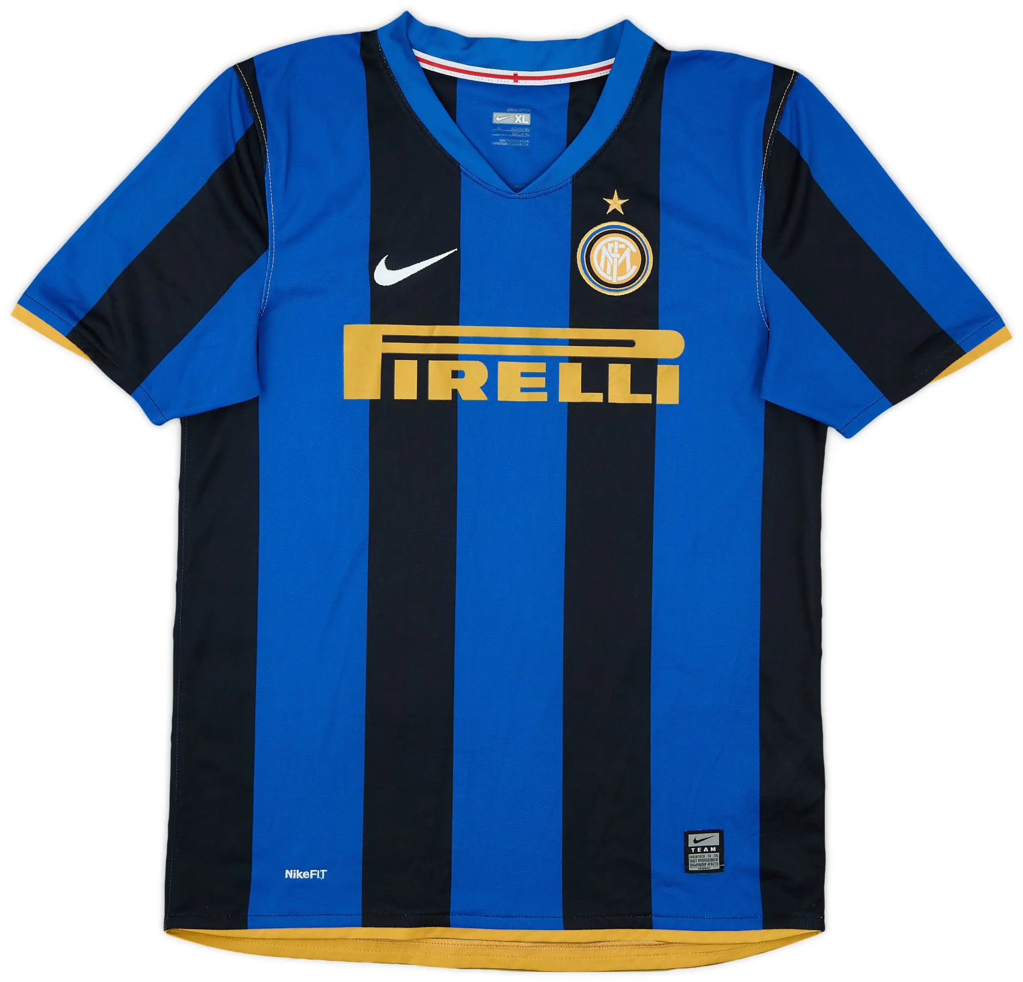 Nike 2008-09 Inter Milan Home Shirt - 9/10 - (XL.Boys)